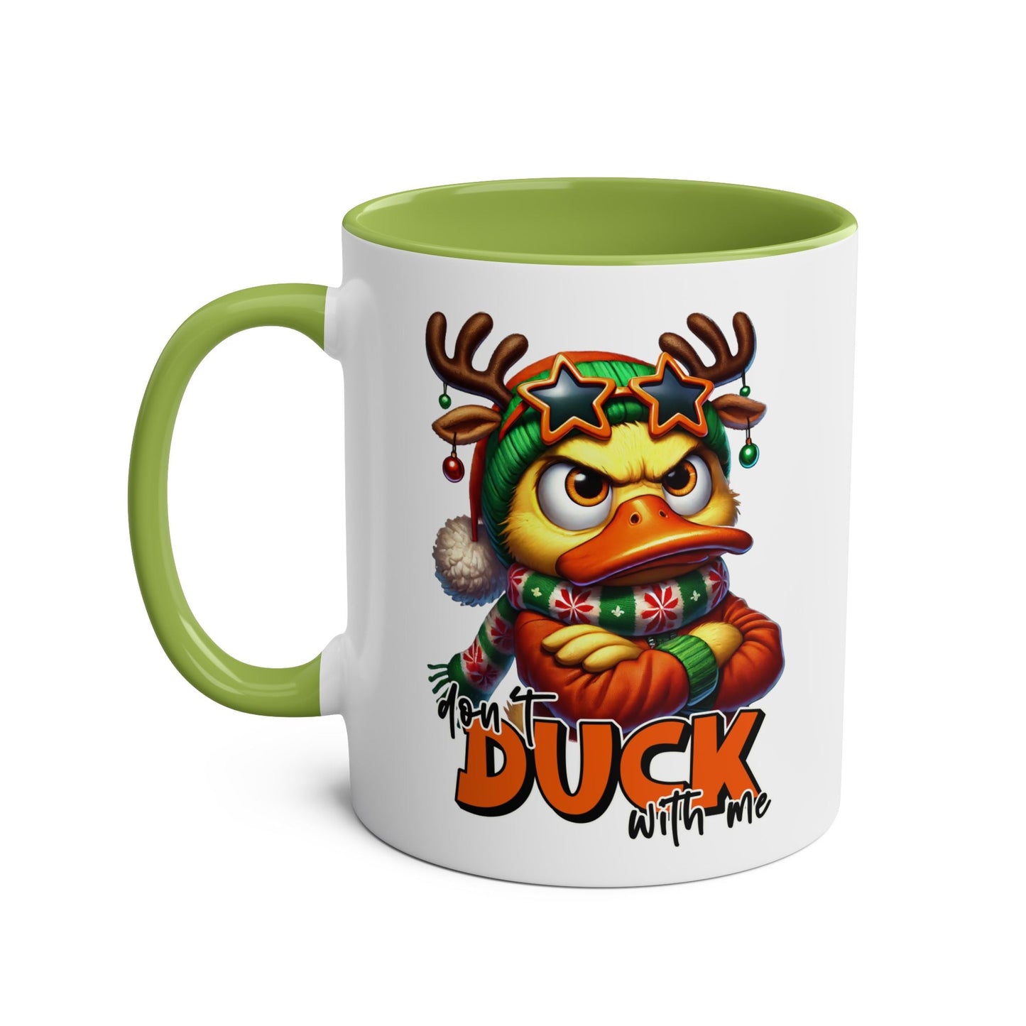 Don't Duck With Me - Fun Christmas Mug - Mugarooz