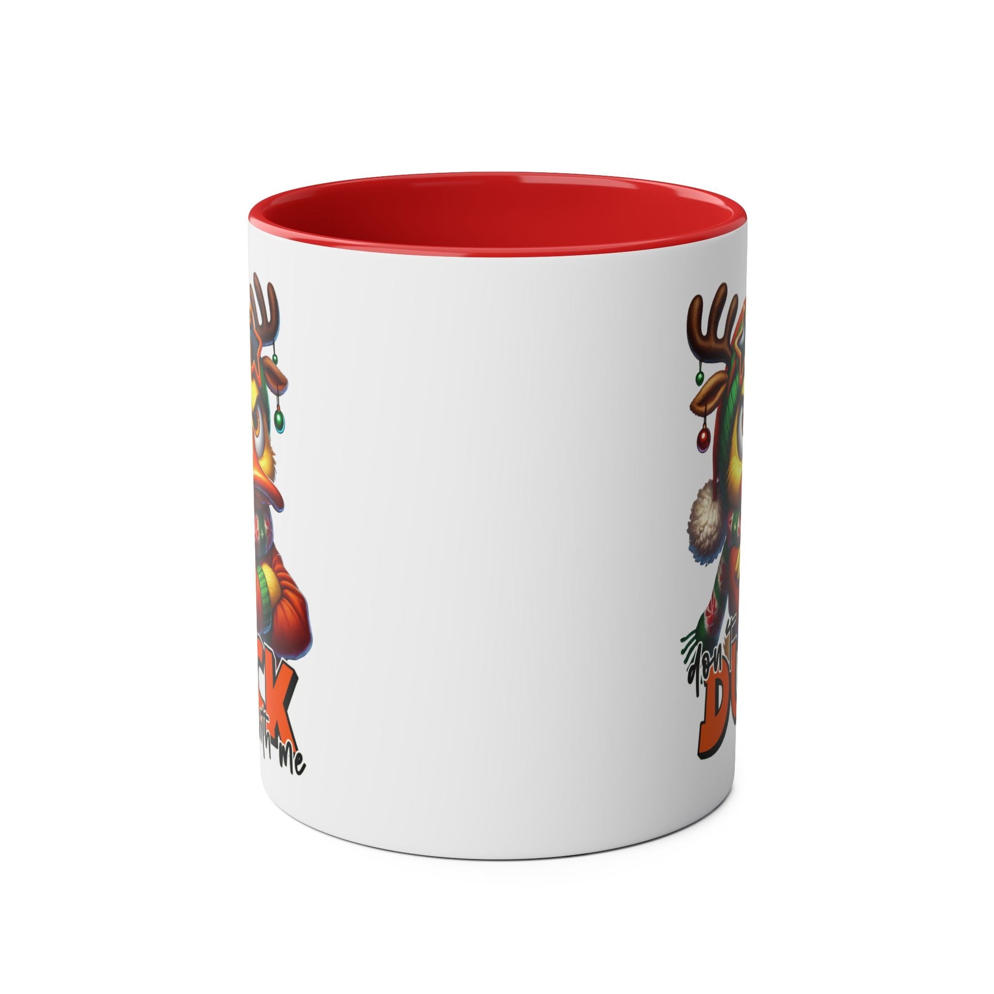 Don't Duck With Me - Fun Christmas Mug - Mugarooz