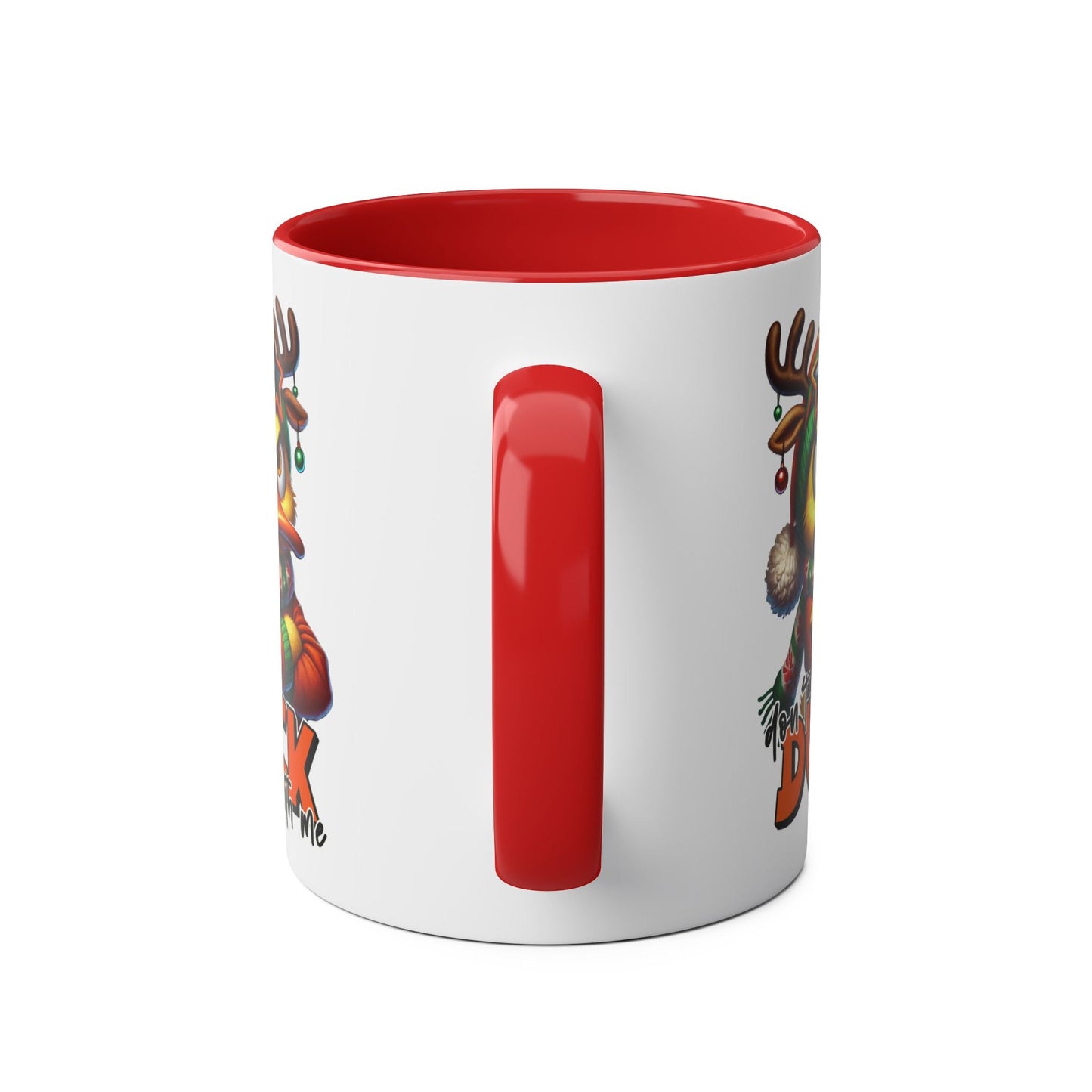 Don't Duck With Me - Fun Christmas Mug - Mugarooz