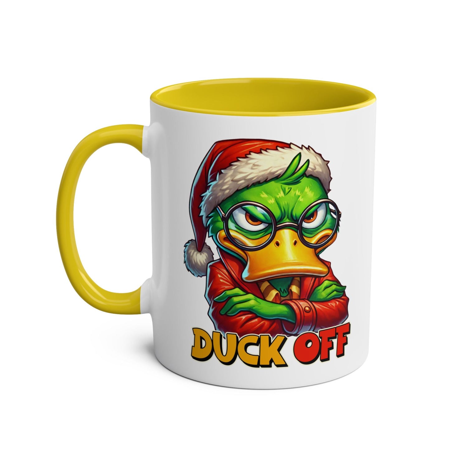 Duck Off - Cheeky Christmas Mug - Mugarooz