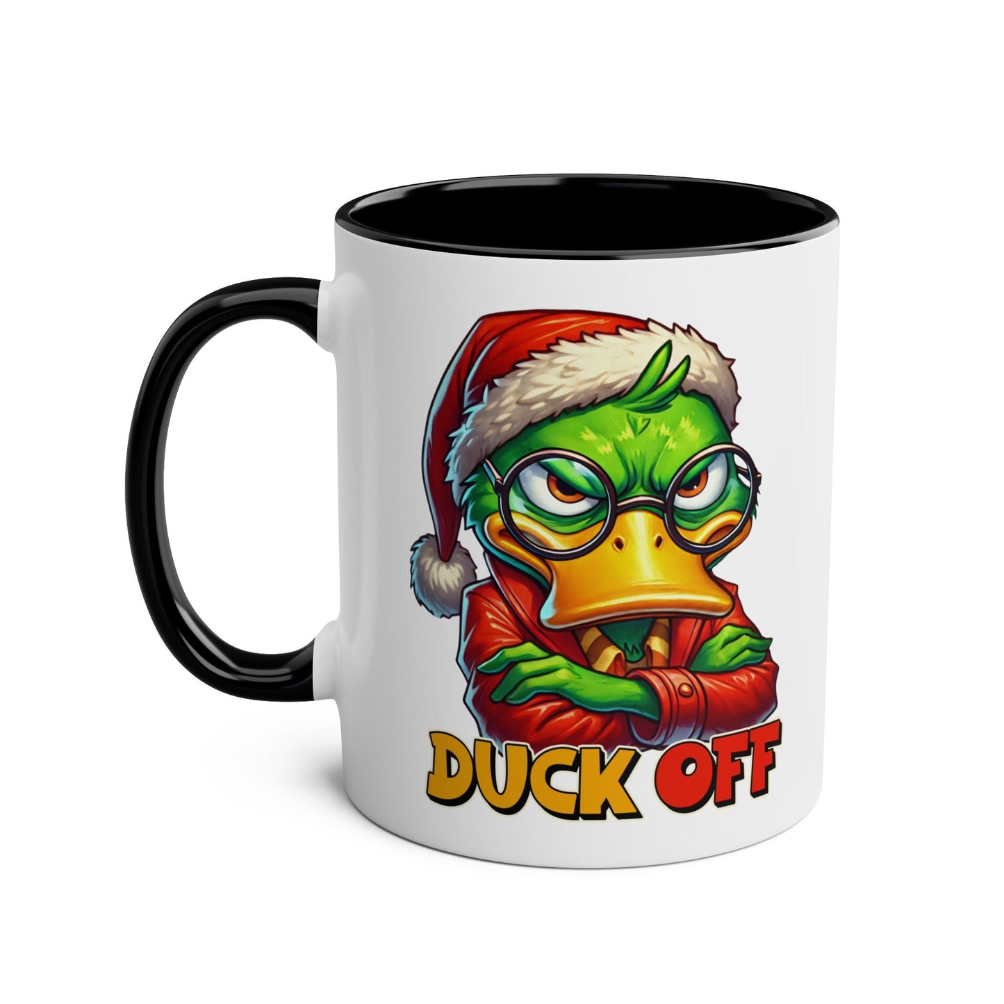 Duck Off - Cheeky Christmas Mug - Mugarooz