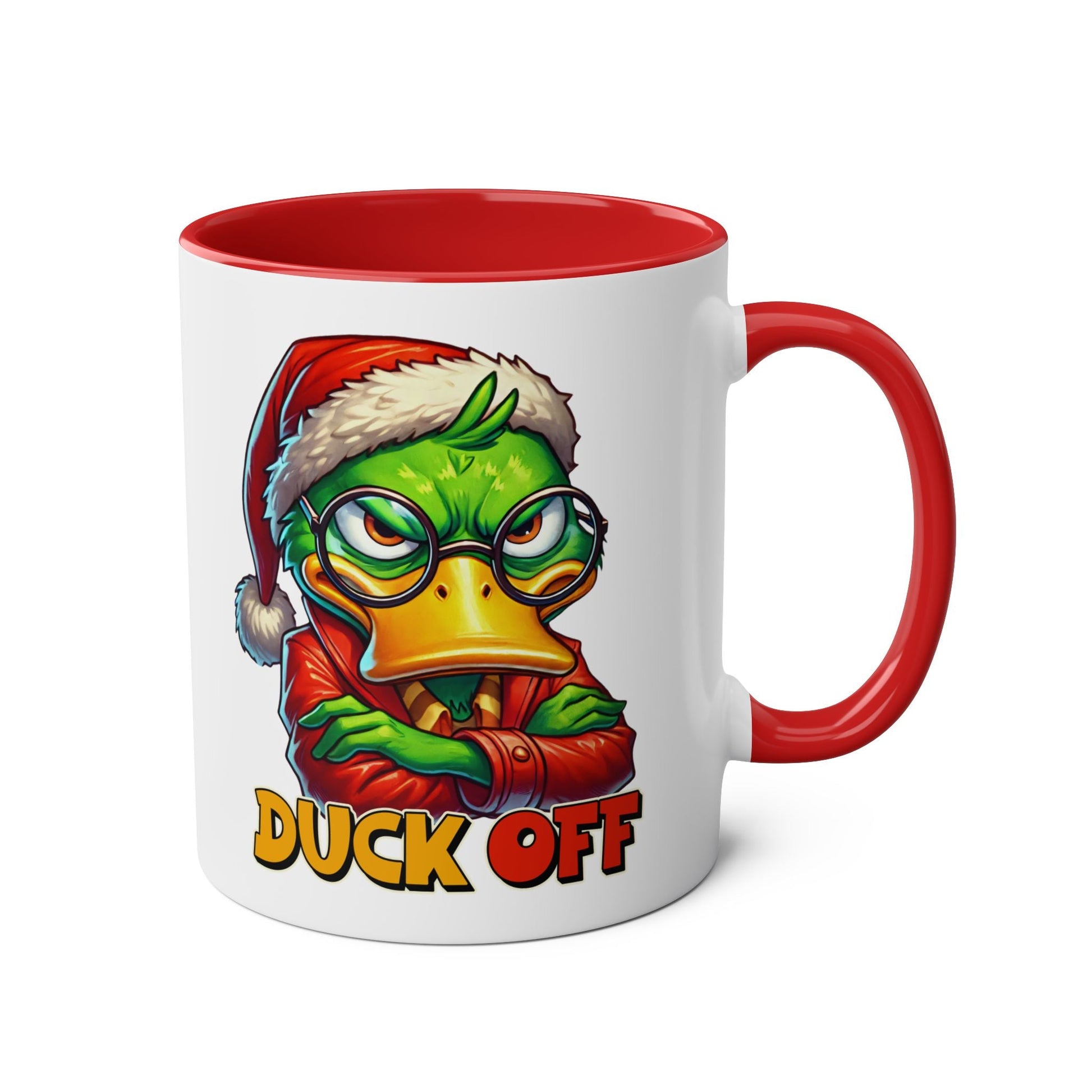 Duck Off - Cheeky Christmas Mug - Mugarooz