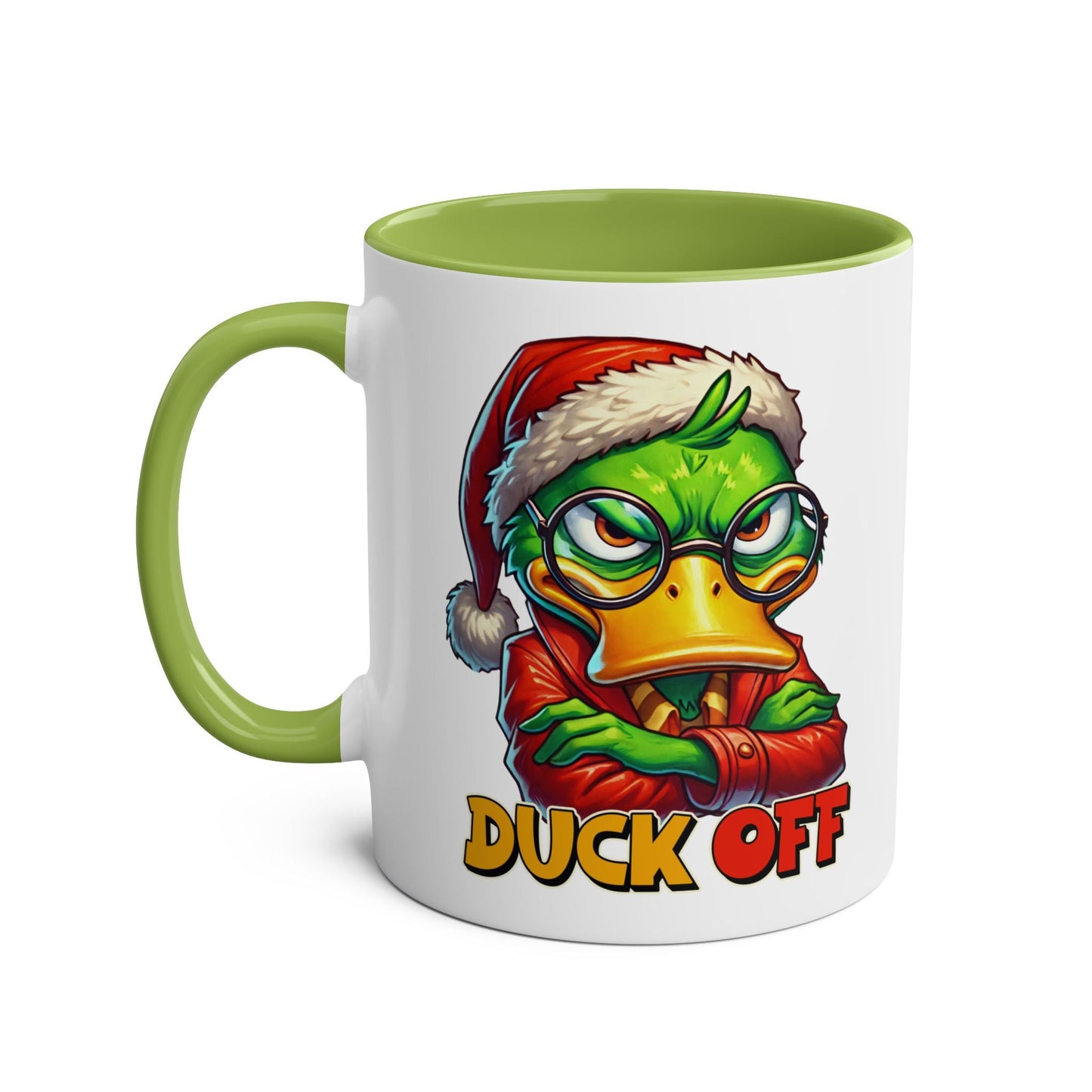 Duck Off - Cheeky Christmas Mug - Mugarooz