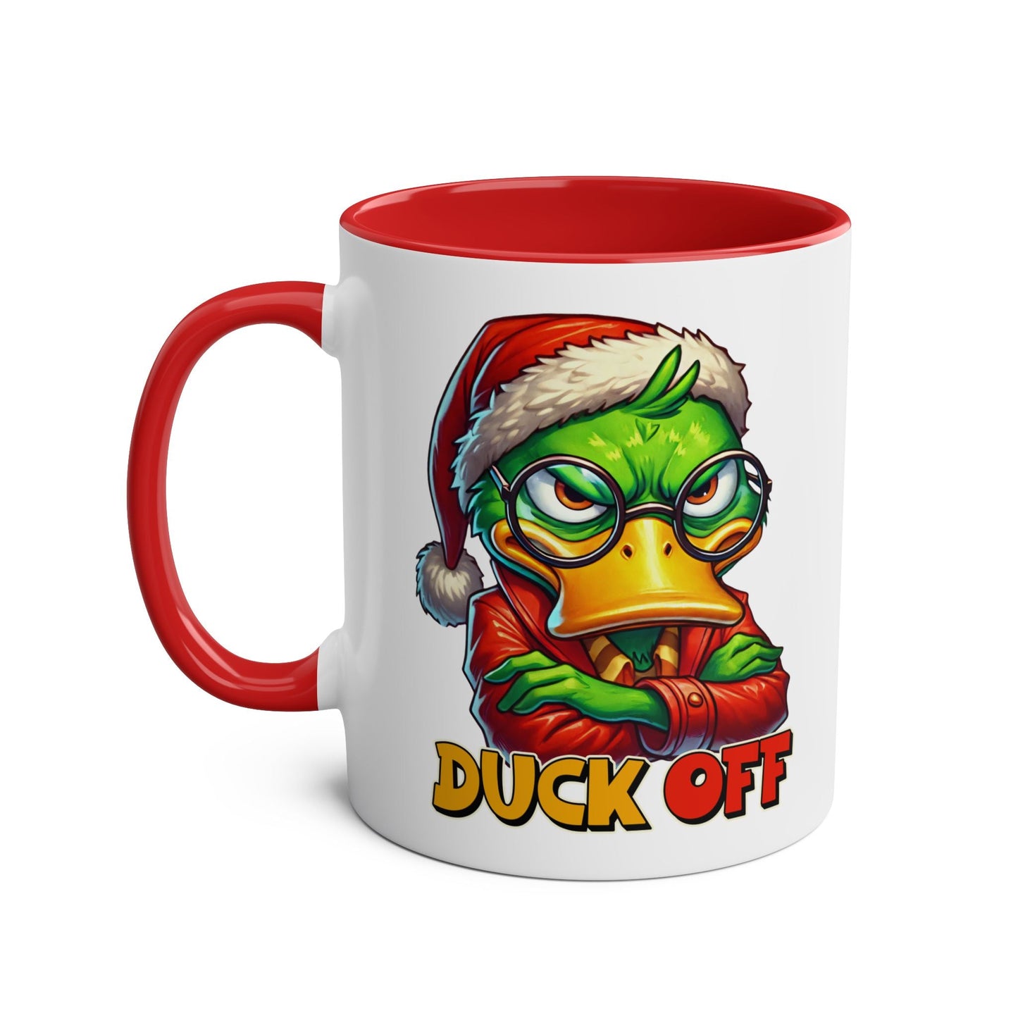 Duck Off - Cheeky Christmas Mug - Mugarooz