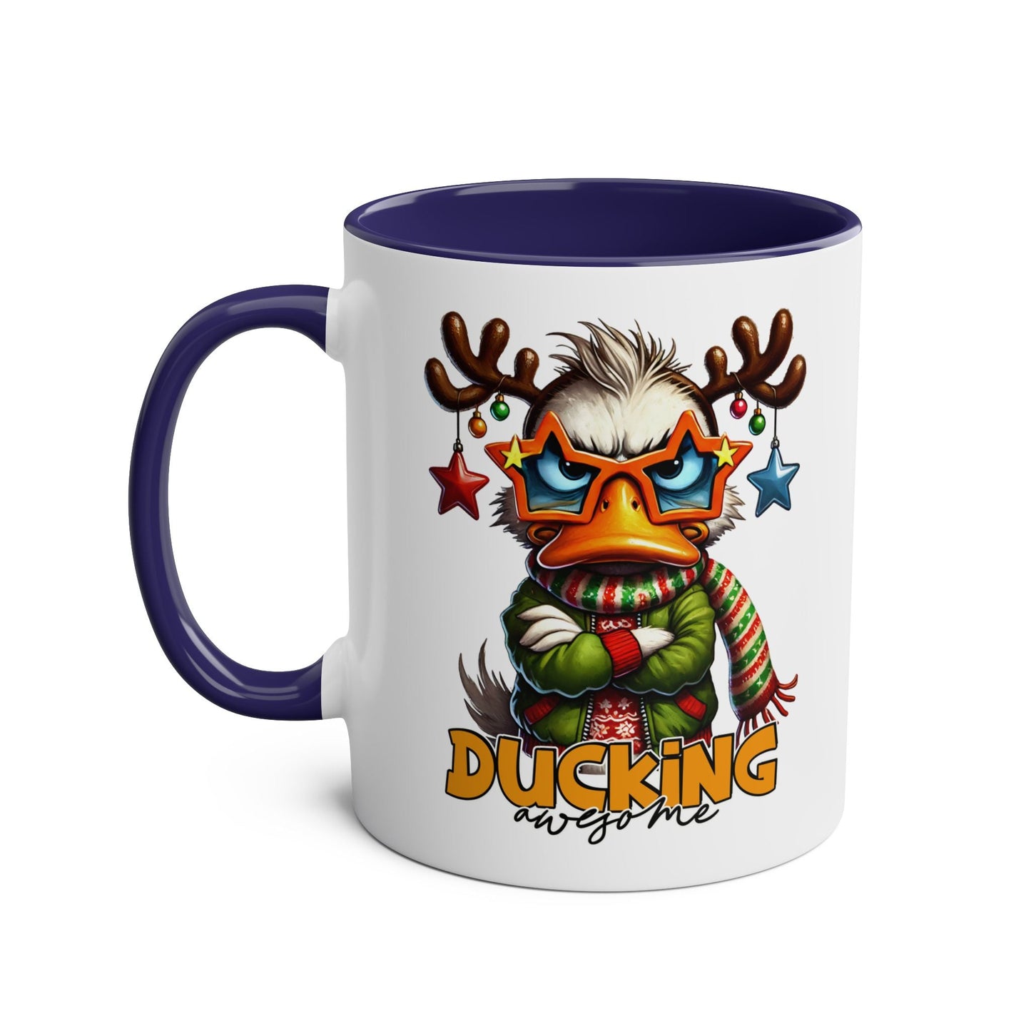 Ducking Awesome - Fun Christmas Mug - Mugarooz