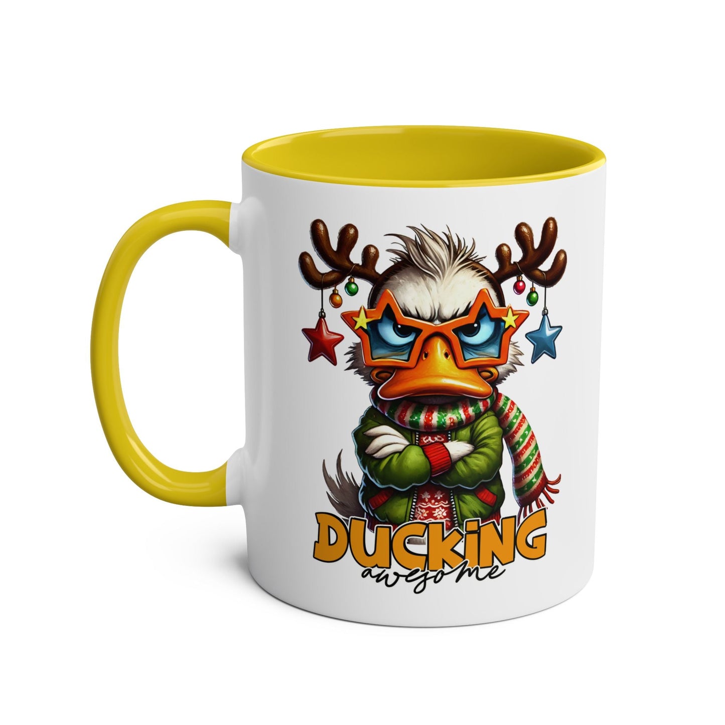 Ducking Awesome - Fun Christmas Mug - Mugarooz