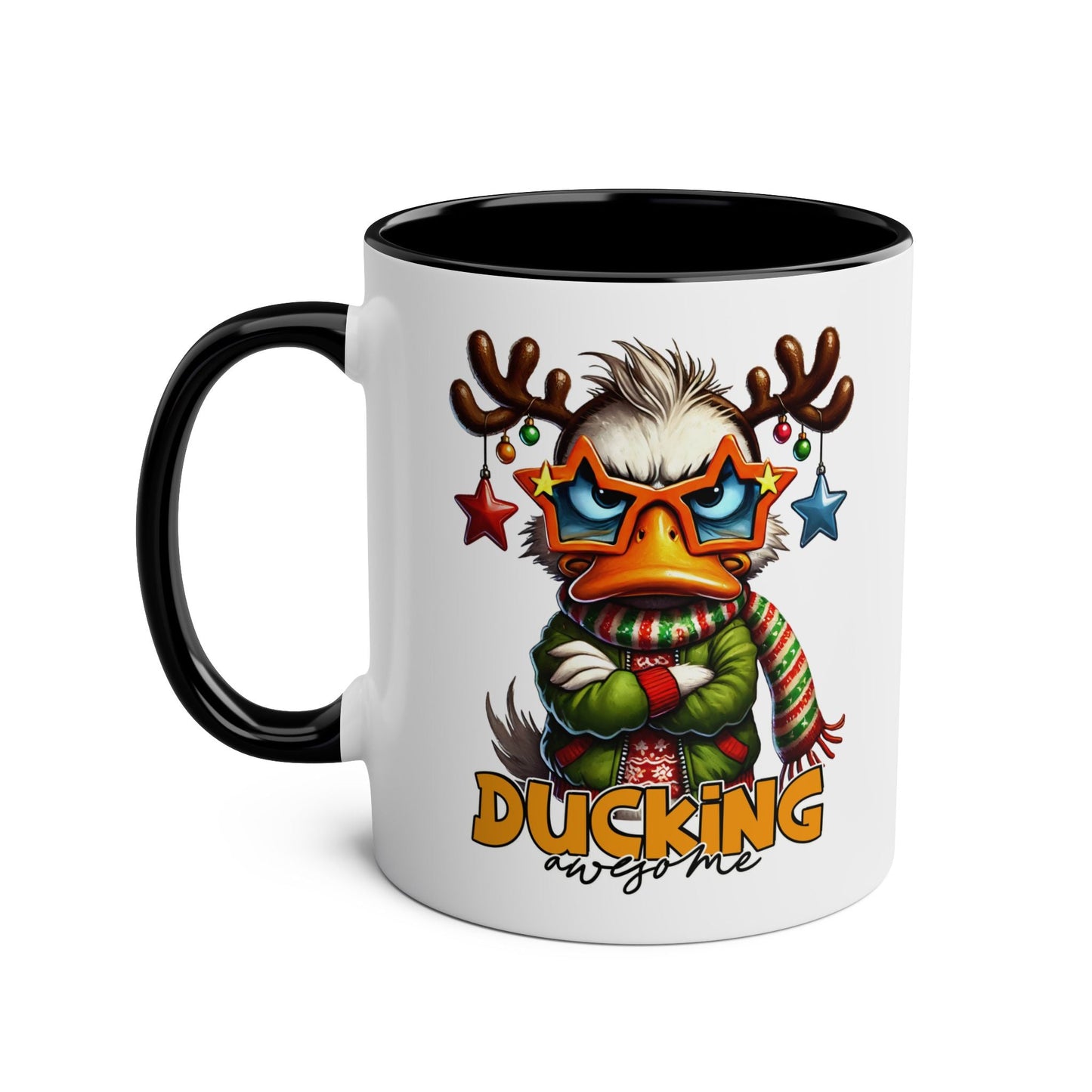 Ducking Awesome - Fun Christmas Mug - Mugarooz