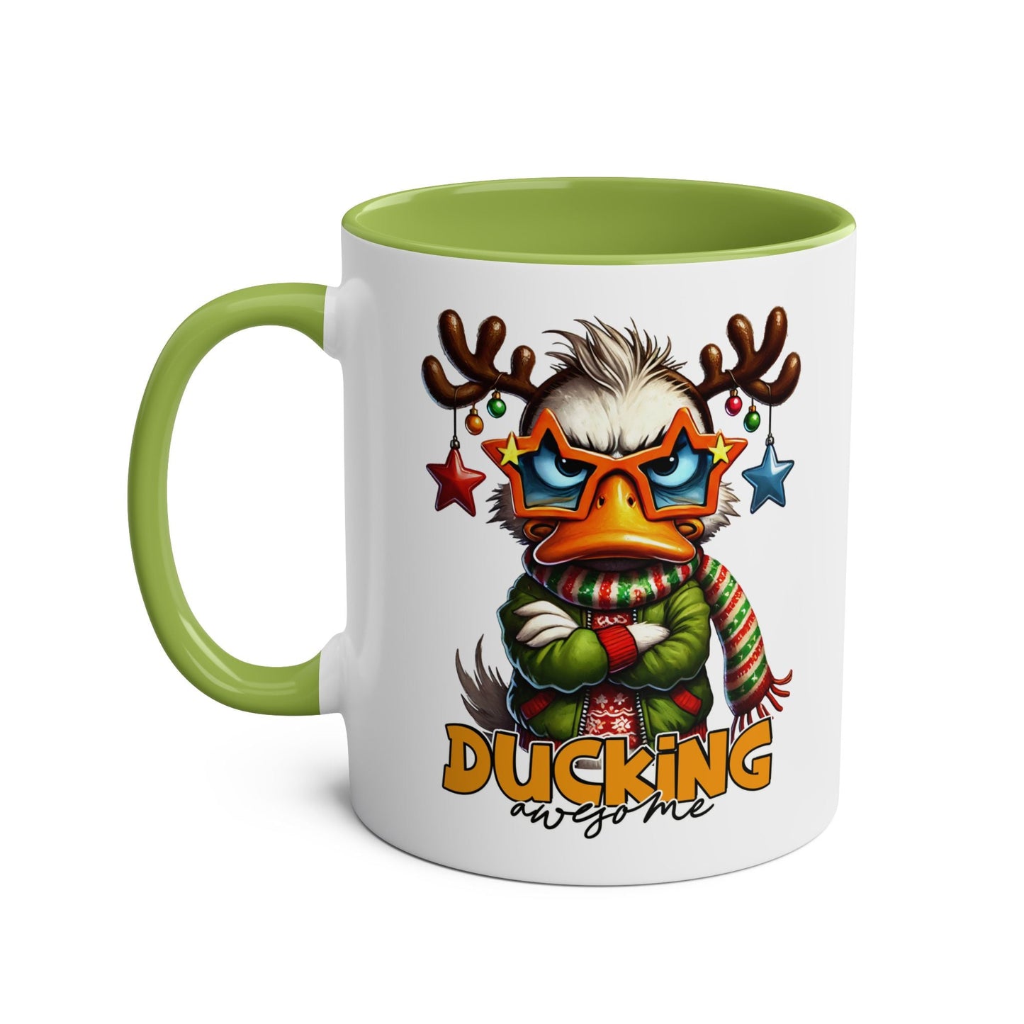 Ducking Awesome - Fun Christmas Mug - Mugarooz