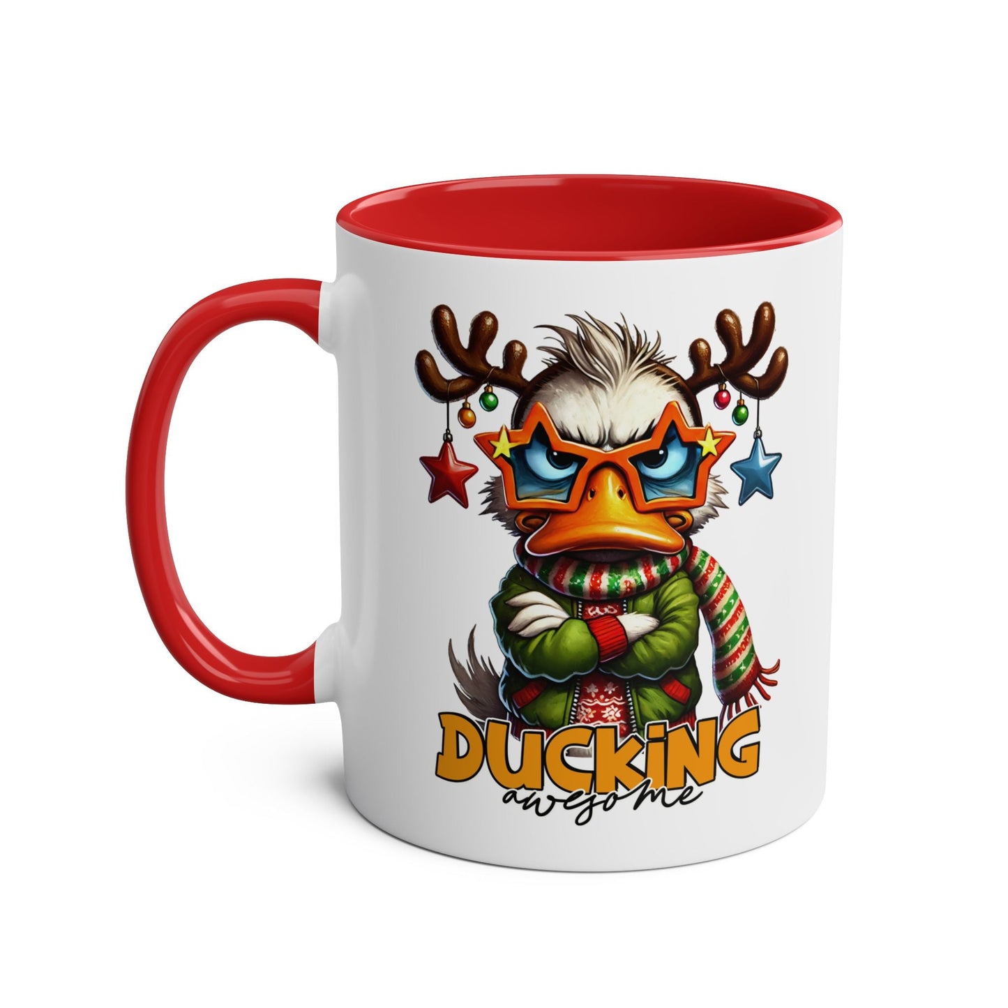 Ducking Awesome - Fun Christmas Mug - Mugarooz