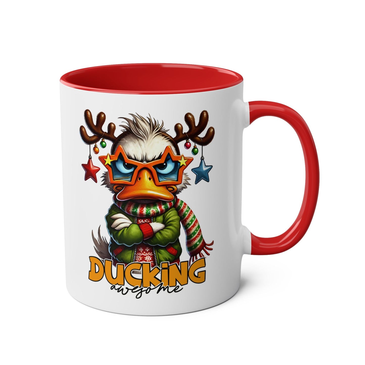 Ducking Awesome - Fun Christmas Mug - Mugarooz