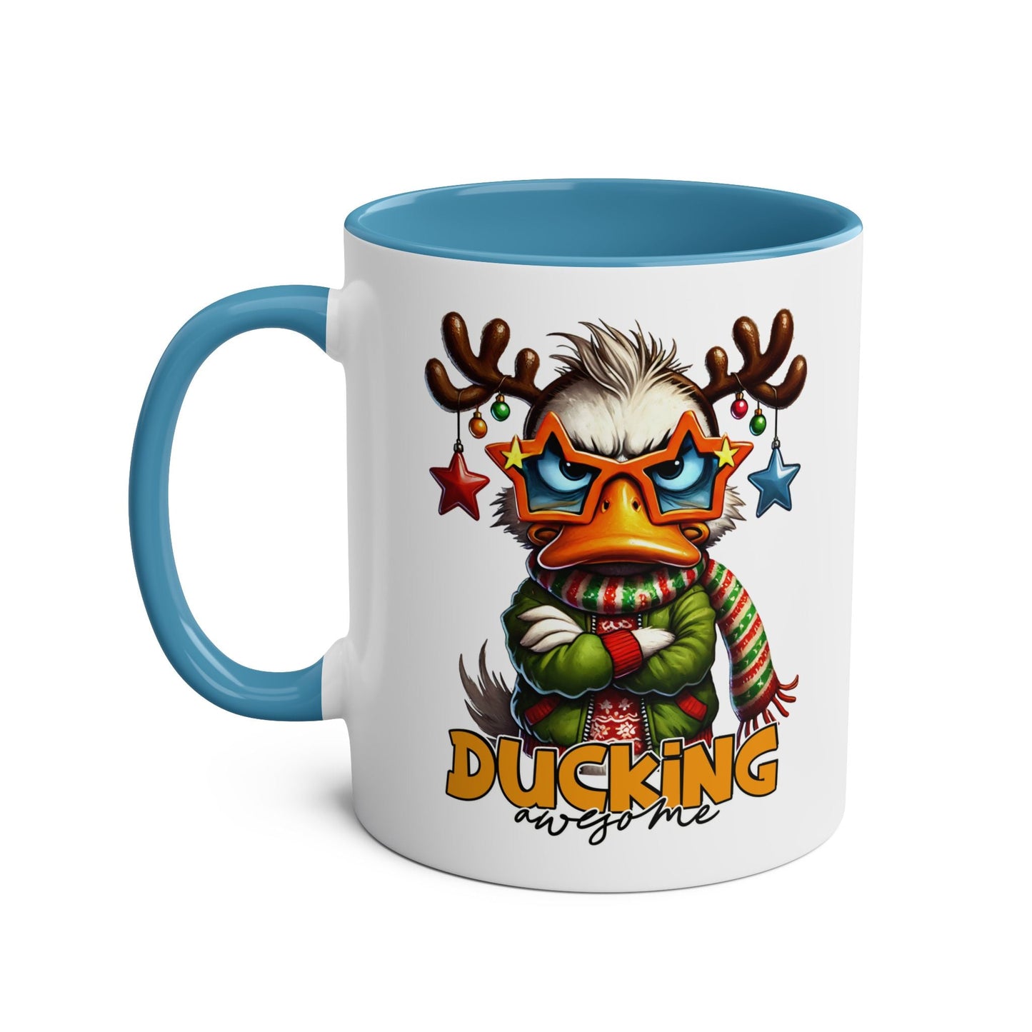 Ducking Awesome - Fun Christmas Mug - Mugarooz