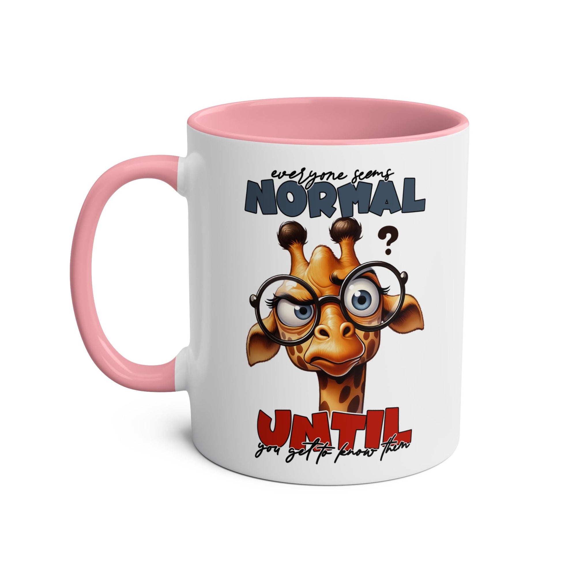 Add a touch of fun and sass to your morning routine with the Everyones Normal Coffee Mug. With a playful and sarcastic twist, this mug is sure to put a smile on yourMugarooz