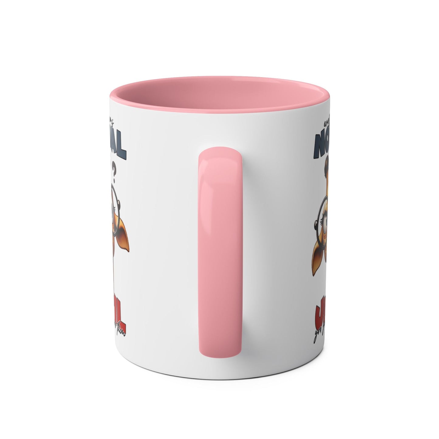 Add a touch of fun and sass to your morning routine with the Everyones Normal Coffee Mug. With a playful and sarcastic twist, this mug is sure to put a smile on yourMugarooz