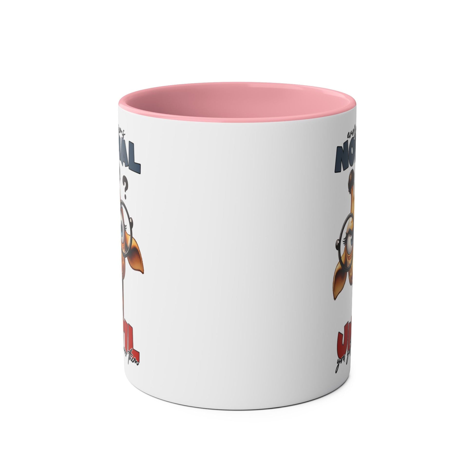 Add a touch of fun and sass to your morning routine with the Everyones Normal Coffee Mug. With a playful and sarcastic twist, this mug is sure to put a smile on yourMugarooz