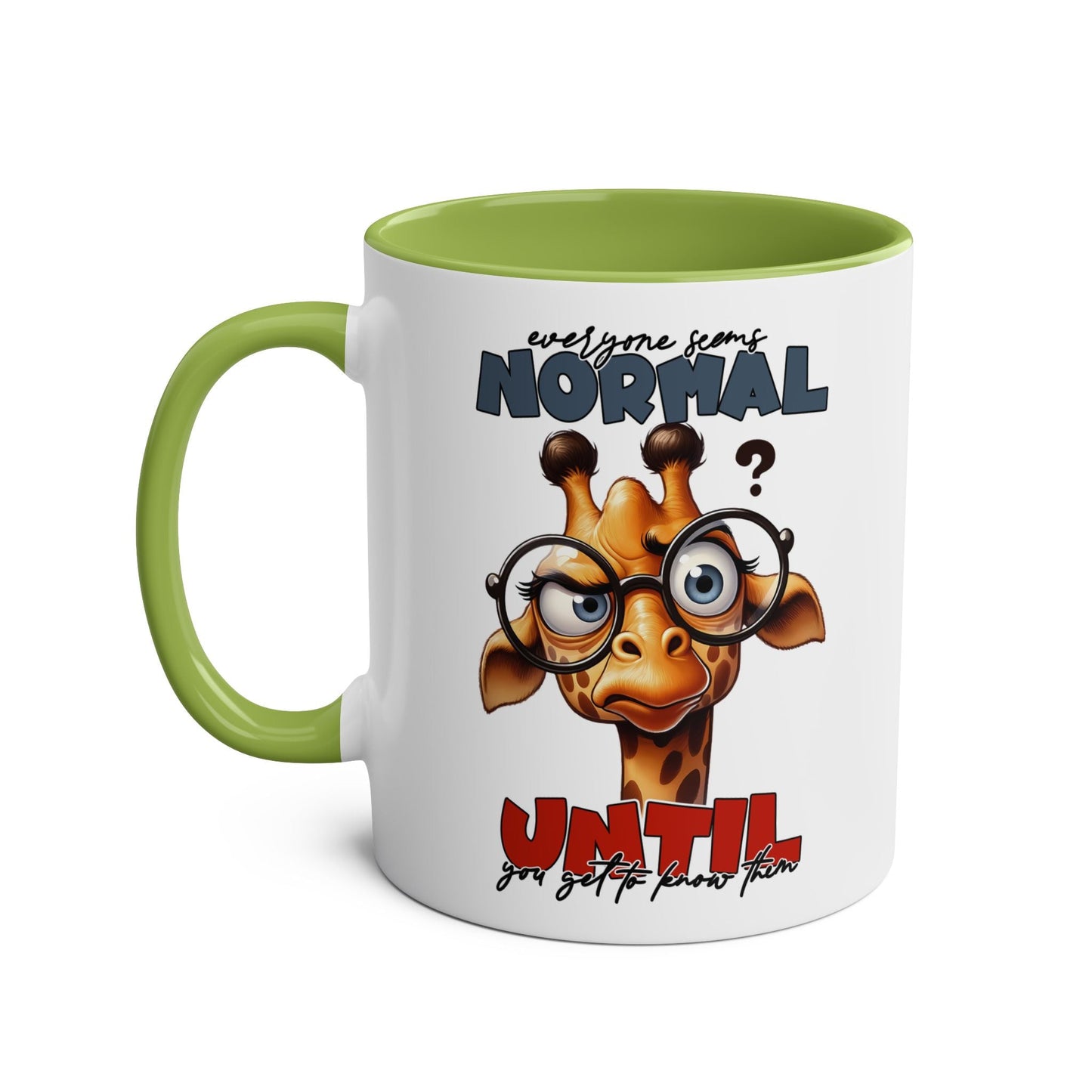 Add a touch of fun and sass to your morning routine with the Everyones Normal Coffee Mug. With a playful and sarcastic twist, this mug is sure to put a smile on yourMugarooz