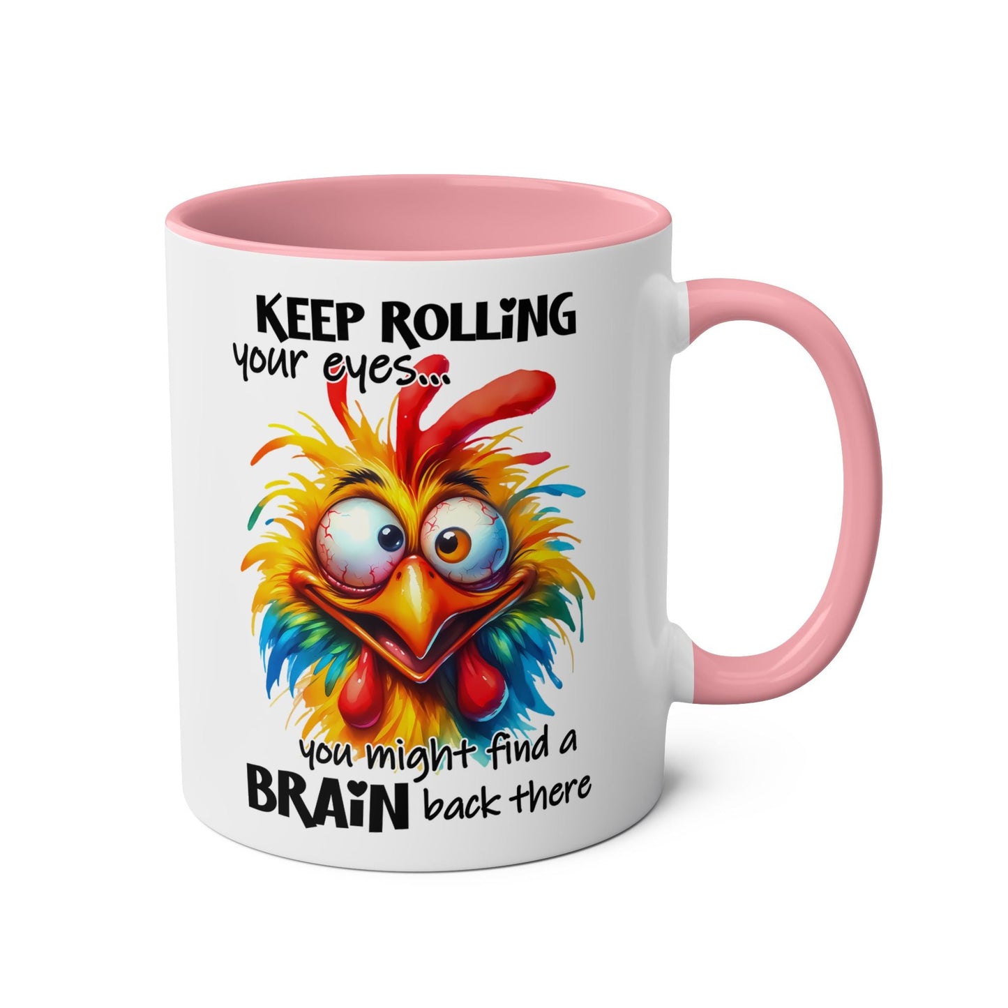 This witty mug is perfect for anyone who loves to roll their eyes. With its clever design and sarcastic tone, it's bound to bring a smile to your face every morning.Mugarooz