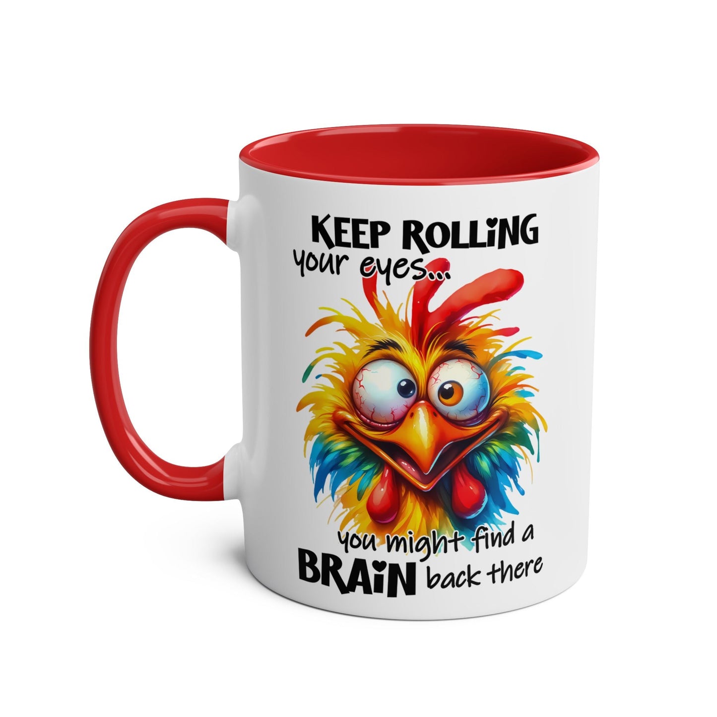 This witty mug is perfect for anyone who loves to roll their eyes. With its clever design and sarcastic tone, it's bound to bring a smile to your face every morning.Mugarooz