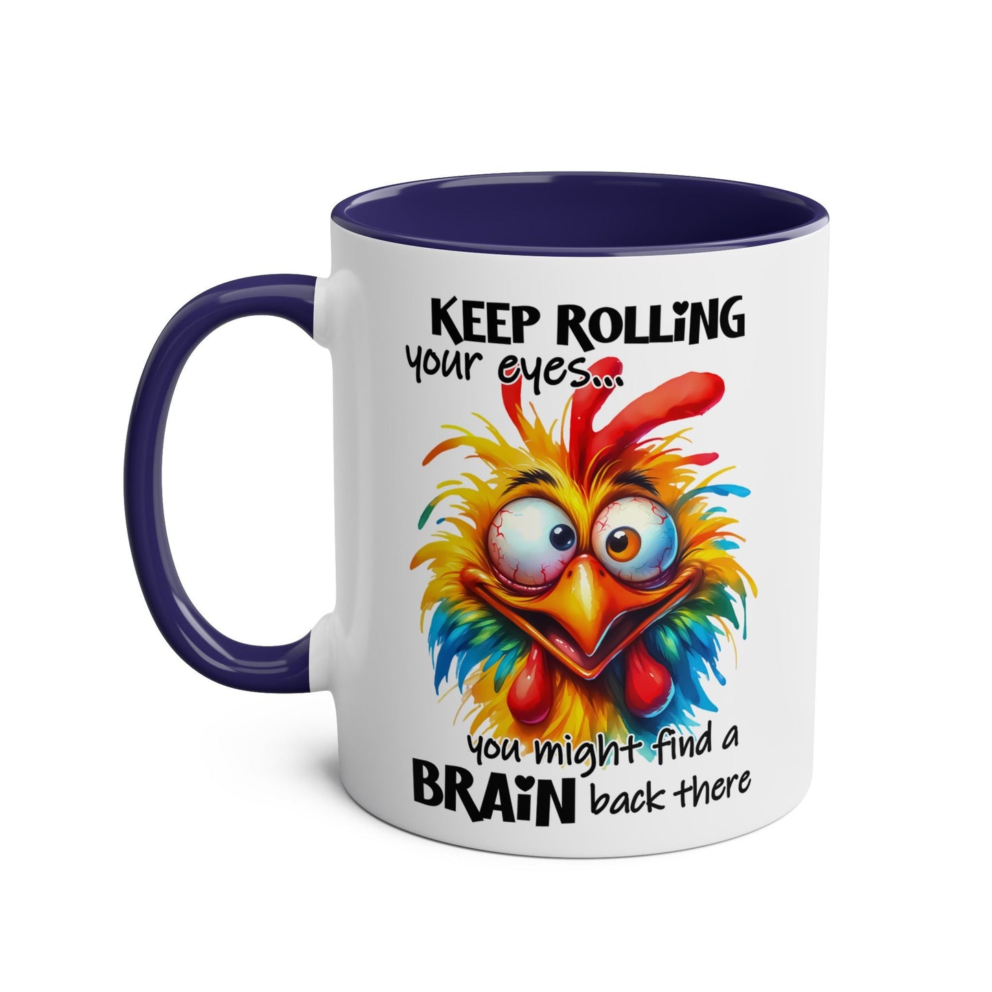 This witty mug is perfect for anyone who loves to roll their eyes. With its clever design and sarcastic tone, it's bound to bring a smile to your face every morning.Mugarooz