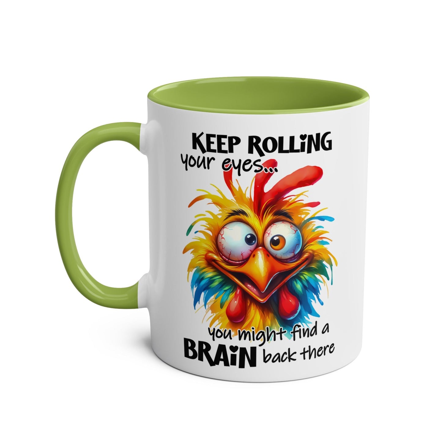 This witty mug is perfect for anyone who loves to roll their eyes. With its clever design and sarcastic tone, it's bound to bring a smile to your face every morning.Mugarooz