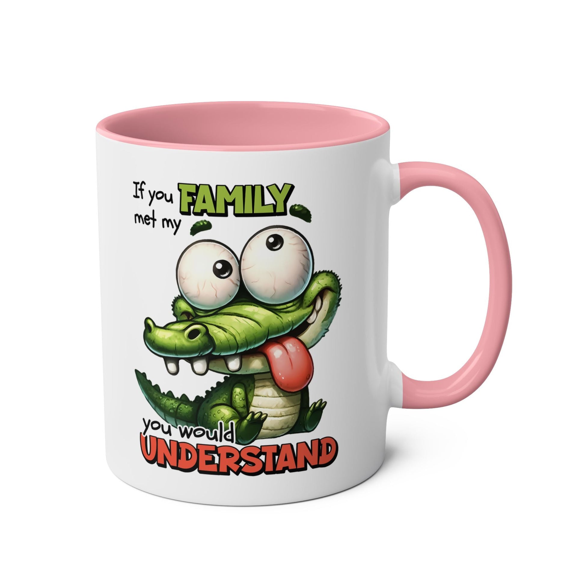 Add a dose of laughter to your morning routine with our My Family Funny Novelty Coffee Mug. This mug is perfect for those with a sarcastic sense of humour, adding a Mugarooz