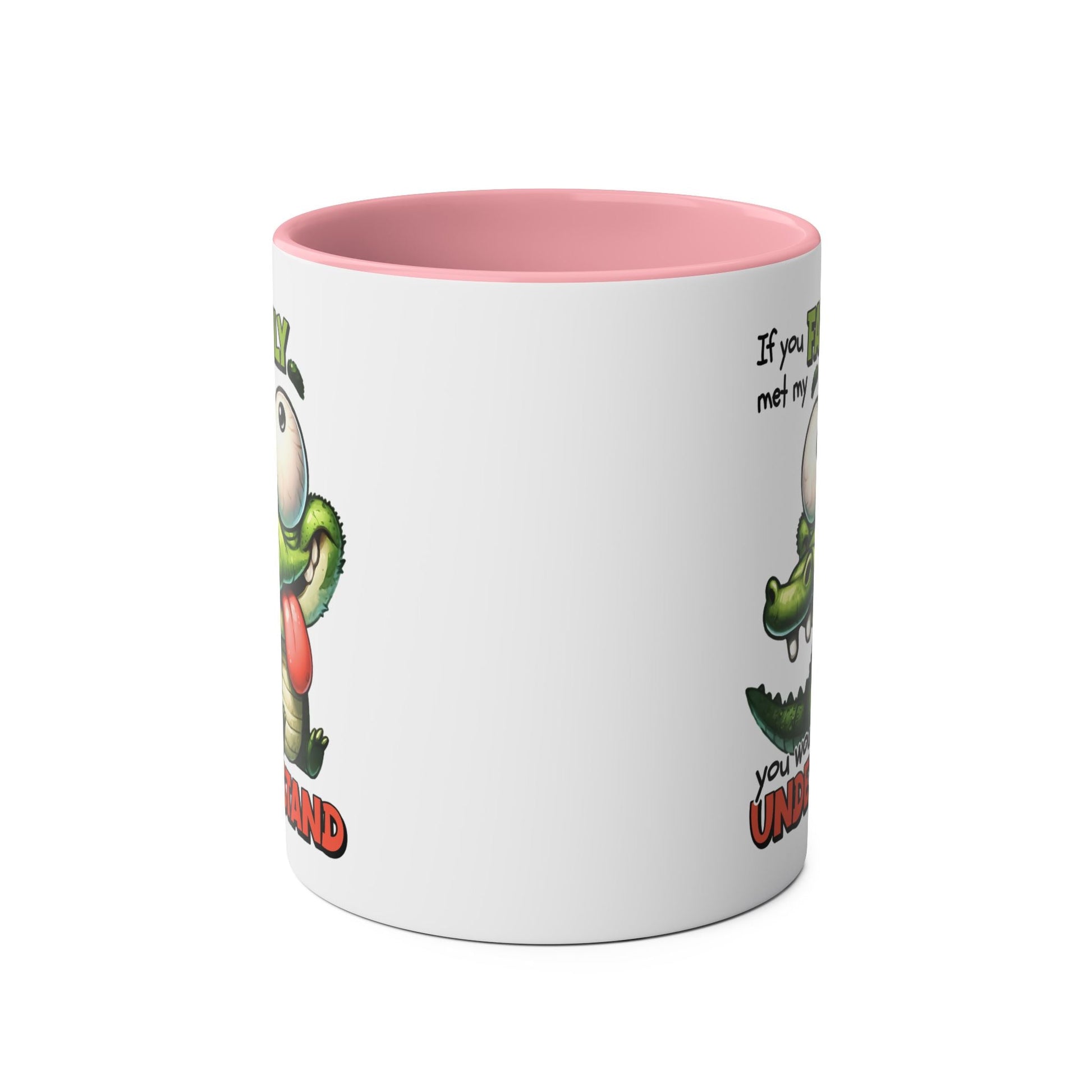 Add a dose of laughter to your morning routine with our My Family Funny Novelty Coffee Mug. This mug is perfect for those with a sarcastic sense of humour, adding a Mugarooz