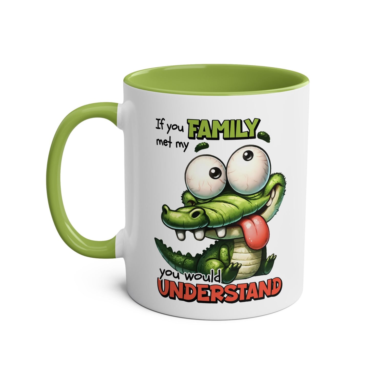 Add a dose of laughter to your morning routine with our My Family Funny Novelty Coffee Mug. This mug is perfect for those with a sarcastic sense of humour, adding a Mugarooz