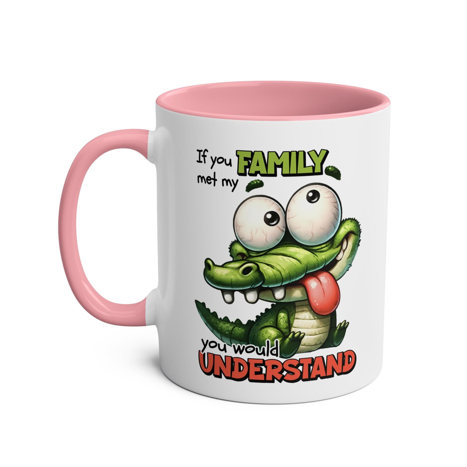 Add a dose of laughter to your morning routine with our My Family Funny Novelty Coffee Mug. This mug is perfect for those with a sarcastic sense of humour, adding a Mugarooz