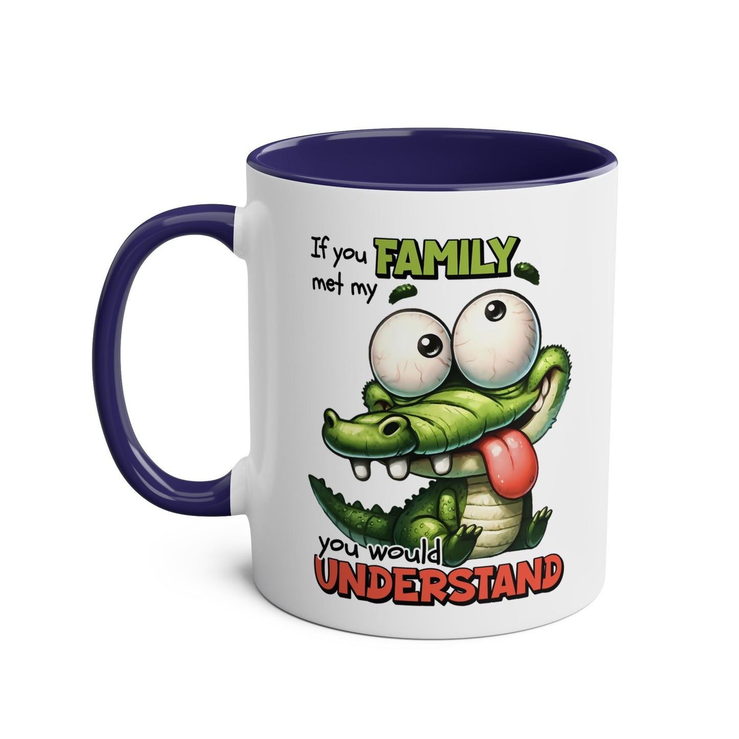 Add a dose of laughter to your morning routine with our My Family Funny Novelty Coffee Mug. This mug is perfect for those with a sarcastic sense of humour, adding a Mugarooz