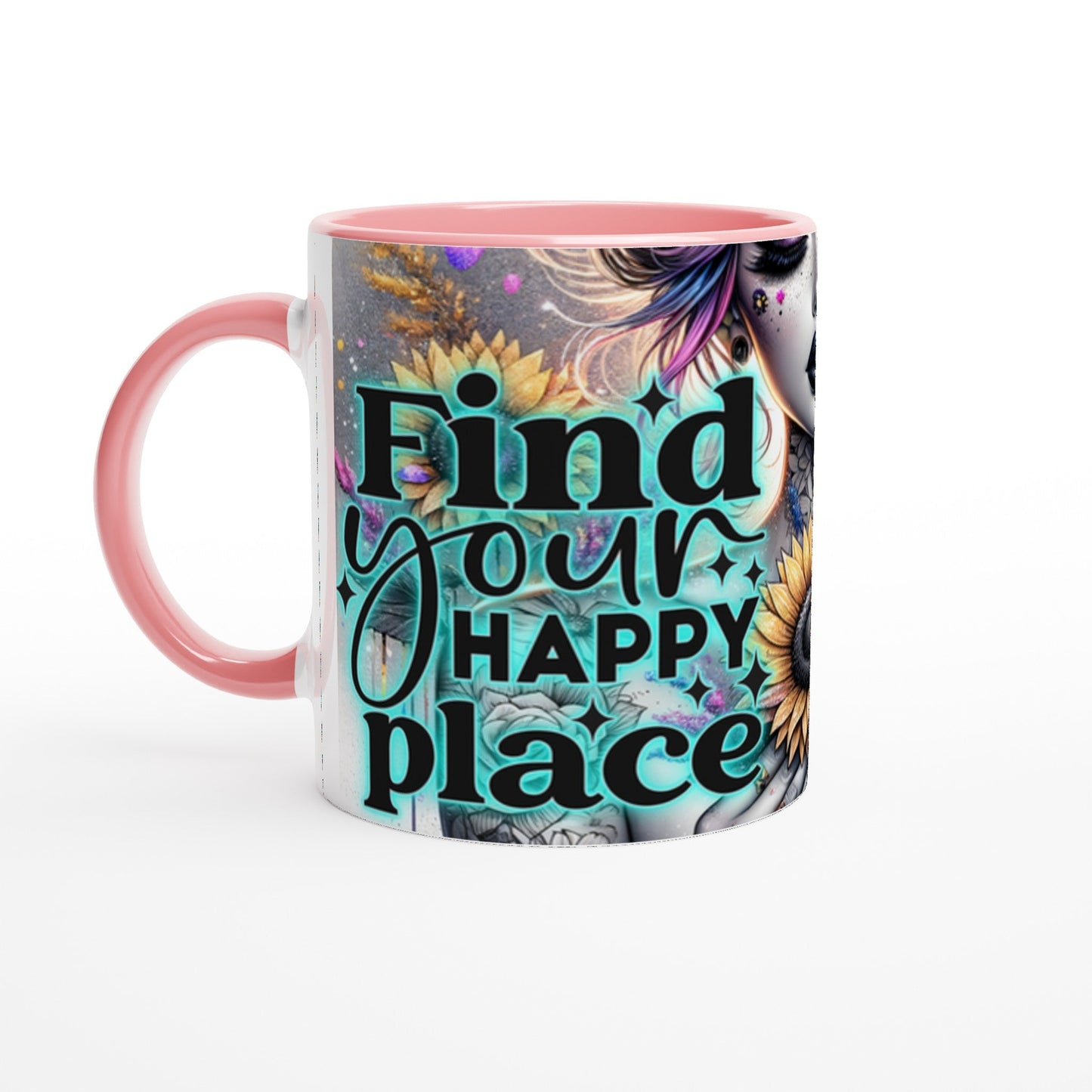 Find Your Happy Place - Motivational Coffee Mug - Mugarooz