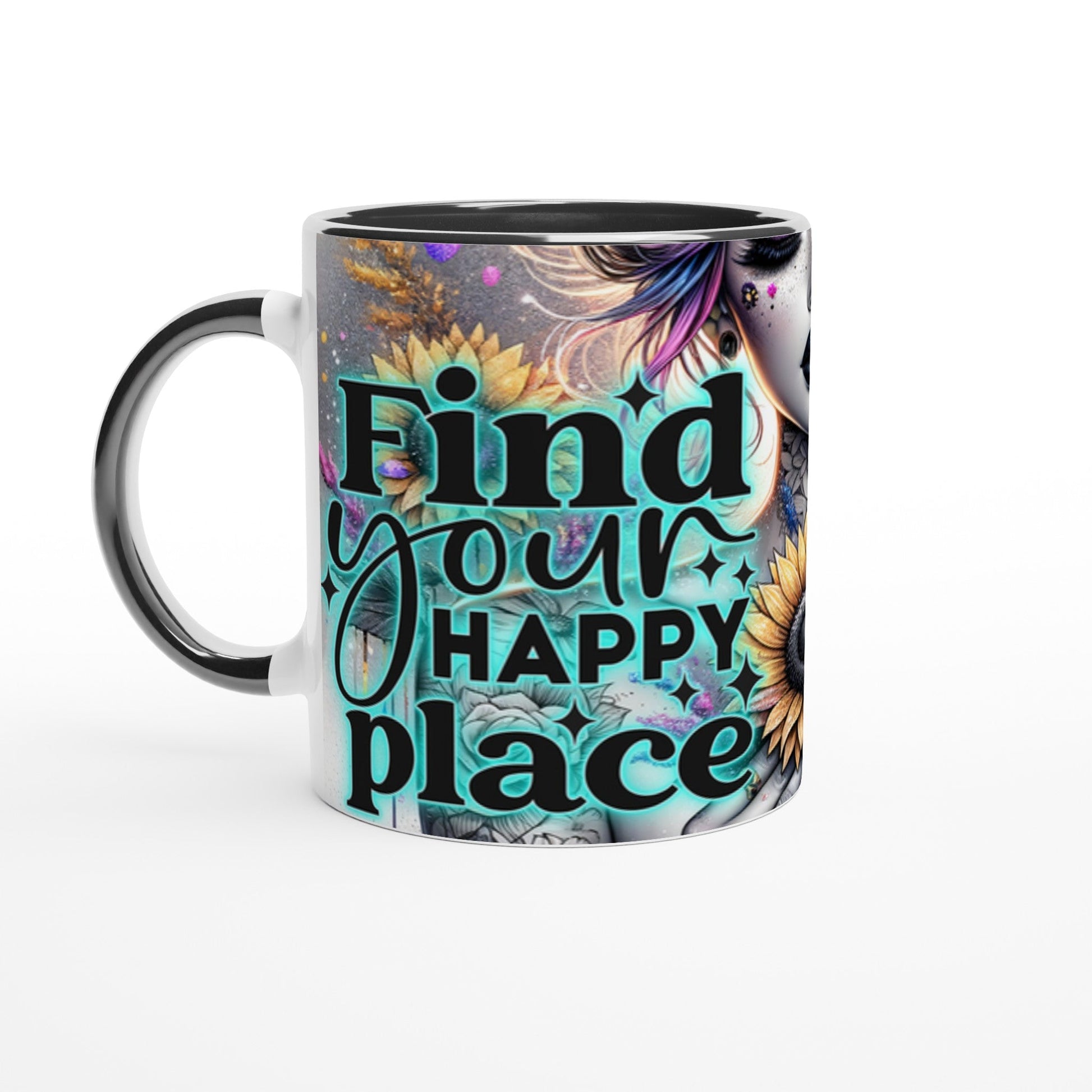 Find Your Happy Place - Motivational Coffee Mug - Mugarooz