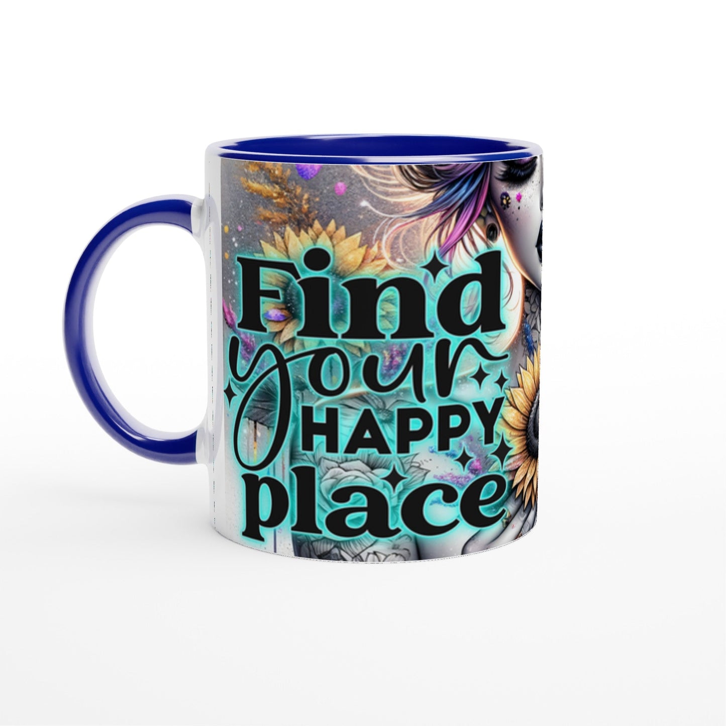 Find Your Happy Place - Motivational Coffee Mug - Mugarooz