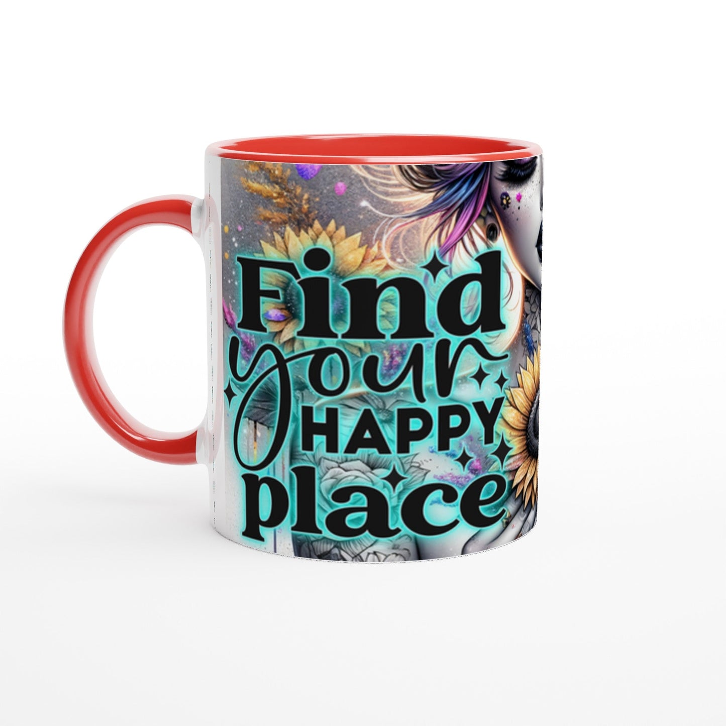 Find Your Happy Place - Motivational Coffee Mug - Mugarooz