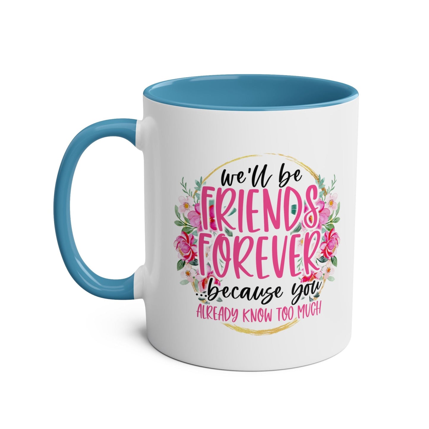 Sip your coffee with your BFF in style with the Friends Forever Coffee Mug. This quirky mug adds a dash of fun to your daily routine, making it the perfect gift for Mugarooz