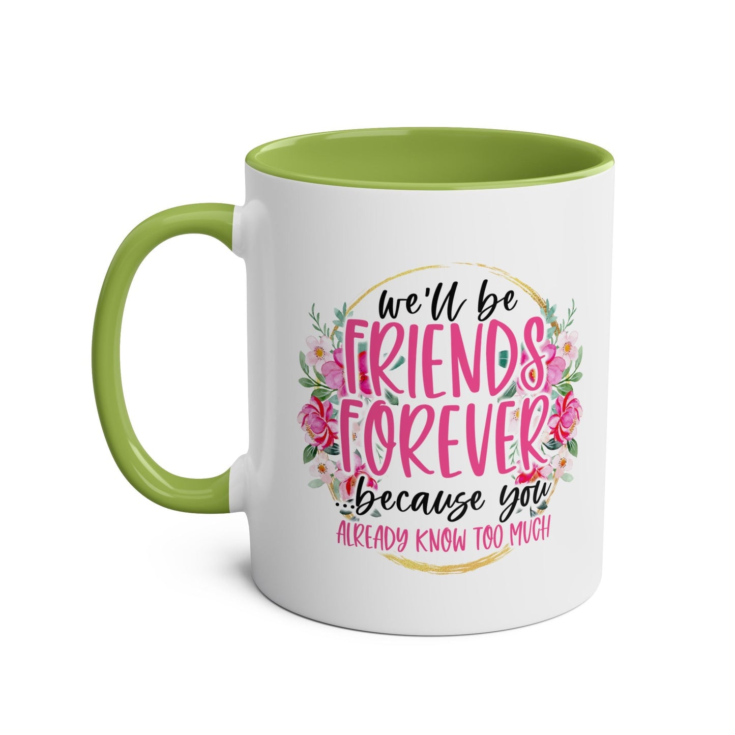 Sip your coffee with your BFF in style with the Friends Forever Coffee Mug. This quirky mug adds a dash of fun to your daily routine, making it the perfect gift for Mugarooz