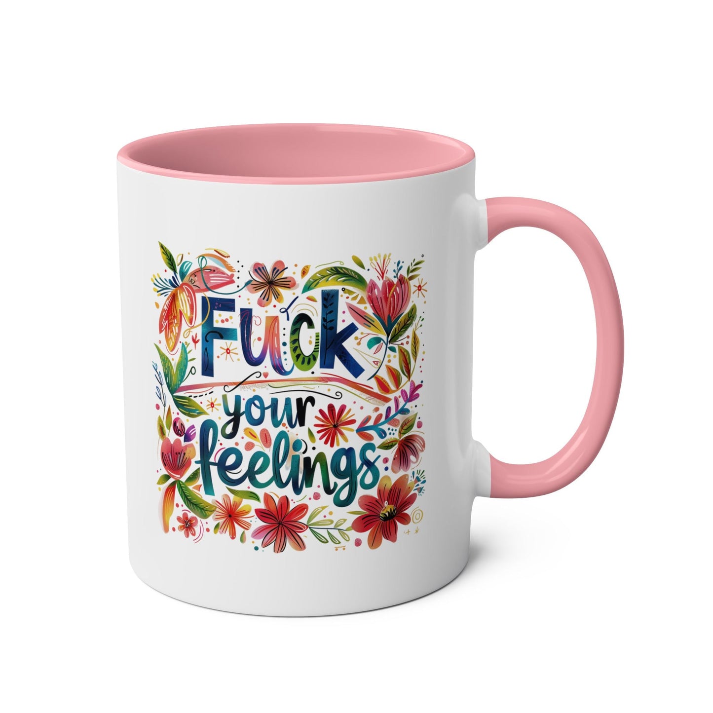 Embrace your playful side with our Fuck Your Feelings Cheeky Rude Mug! This mug is guaranteed to bring a smile to your face every morning with its cheeky and rude atMugarooz