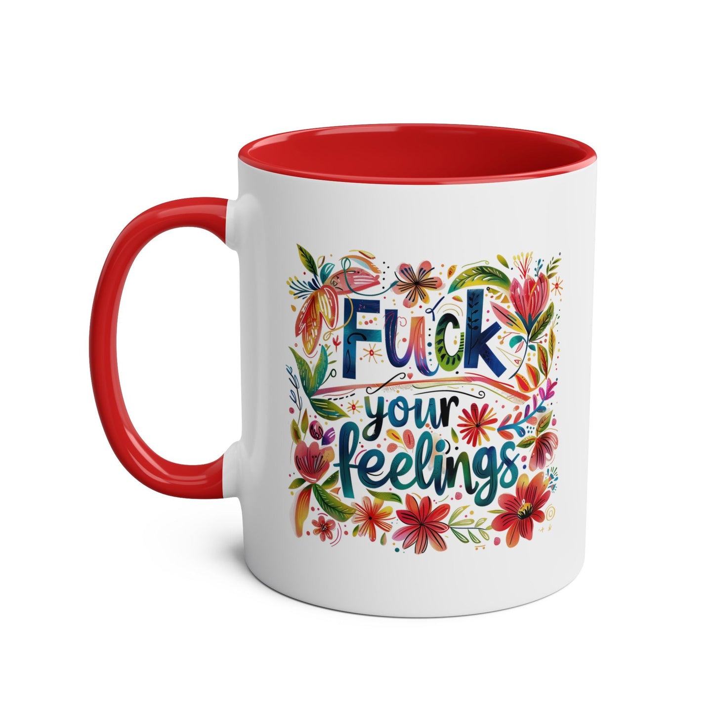 Embrace your playful side with our Fuck Your Feelings Cheeky Rude Mug! This mug is guaranteed to bring a smile to your face every morning with its cheeky and rude atMugarooz