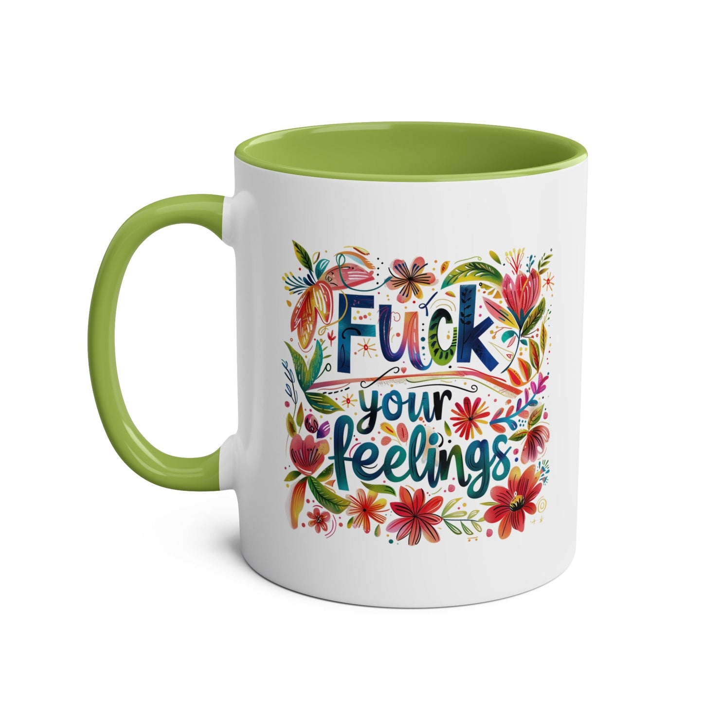 Embrace your playful side with our Fuck Your Feelings Cheeky Rude Mug! This mug is guaranteed to bring a smile to your face every morning with its cheeky and rude atMugarooz