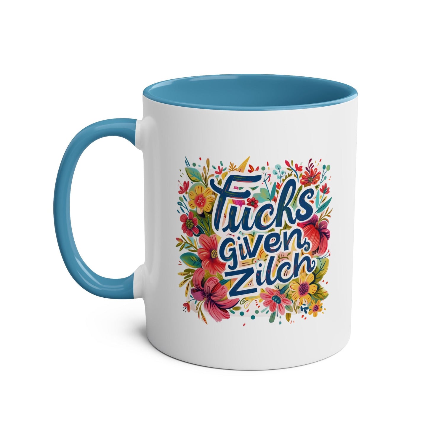 Add some attitude to your morning coffee with the Fucks Given Zilch mug. Cheeky and rude (just like you), this mug will make a sassy statement while keeping your bevMugarooz