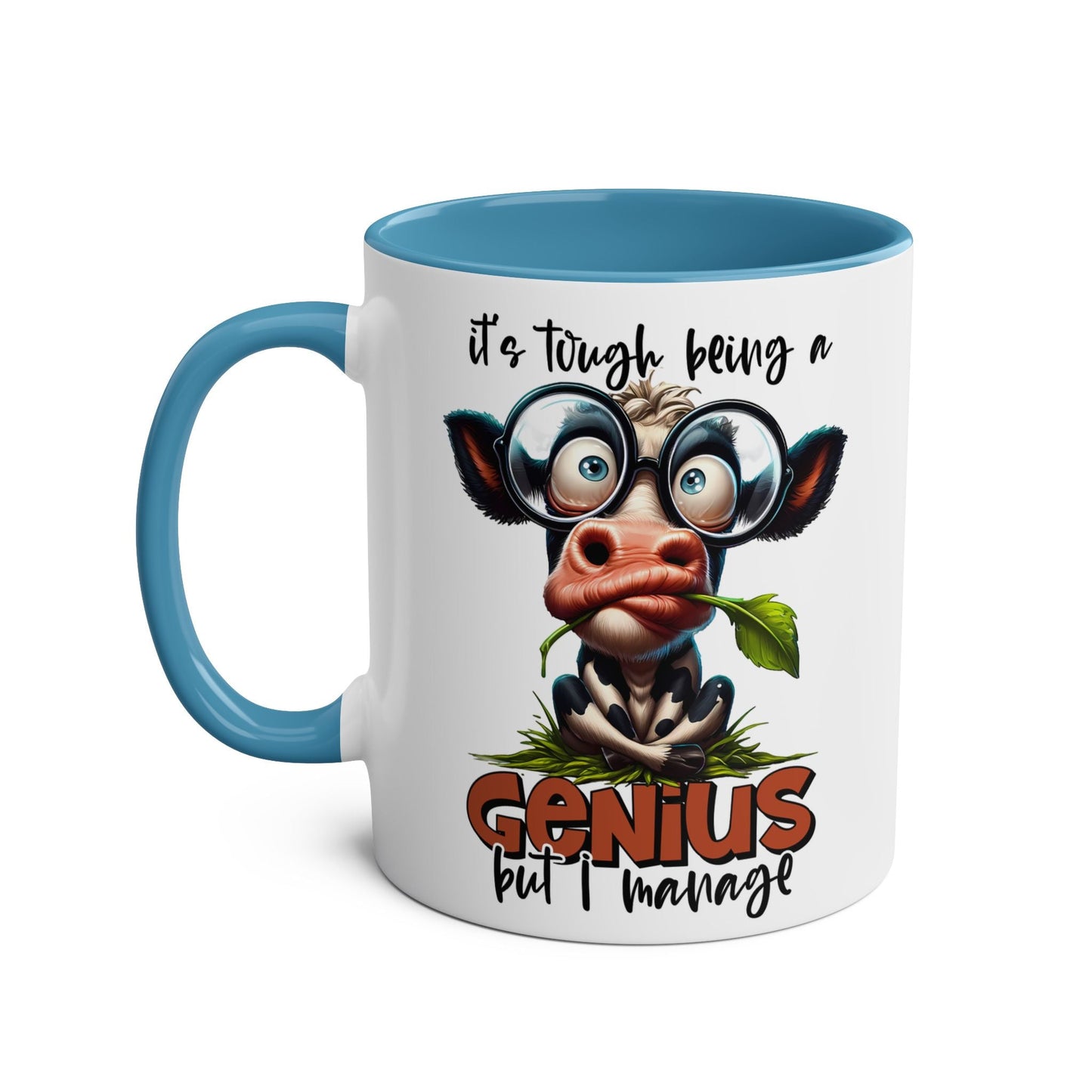 Genius or not, we all need a little humour in our day! This fun mug brings the laughs with its tongue-in-cheek message and adds a dash of quirkiness to your morning Mugarooz