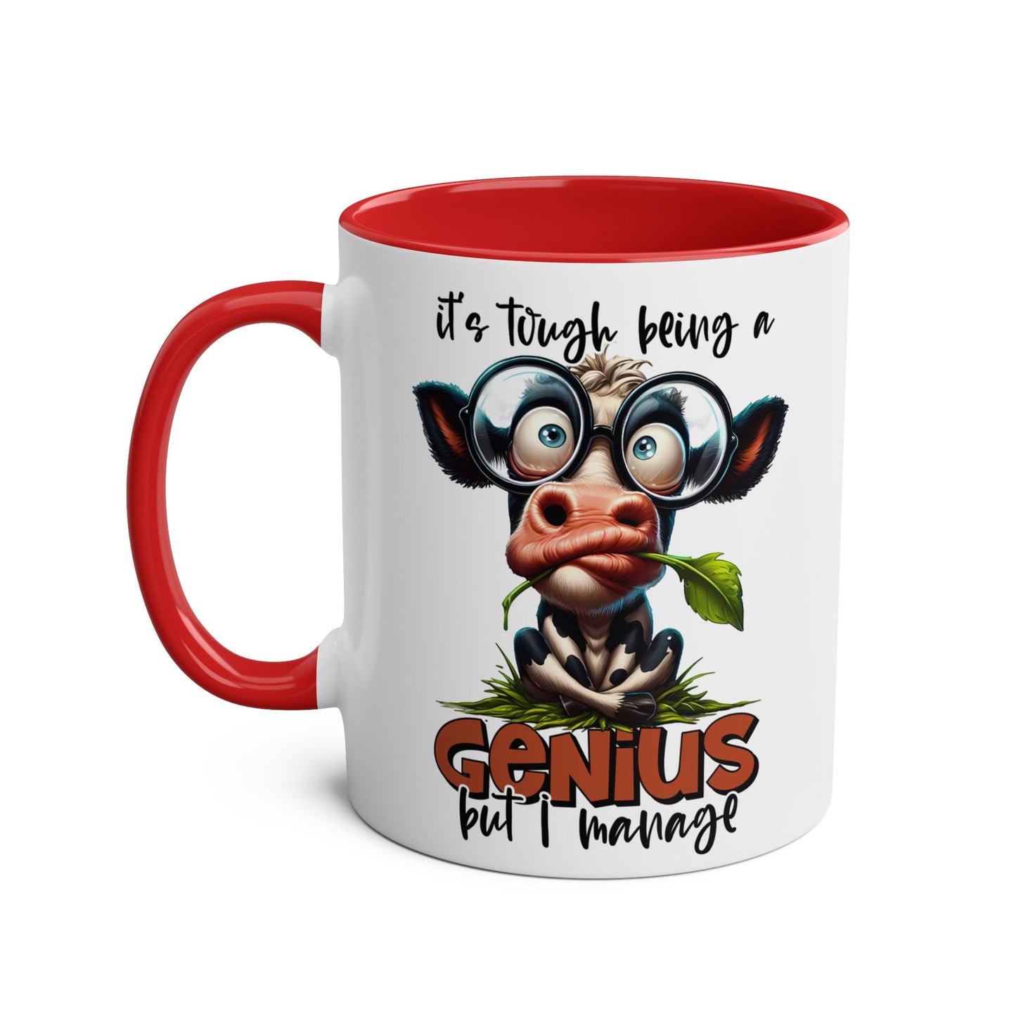 Genius or not, we all need a little humour in our day! This fun mug brings the laughs with its tongue-in-cheek message and adds a dash of quirkiness to your morning Mugarooz