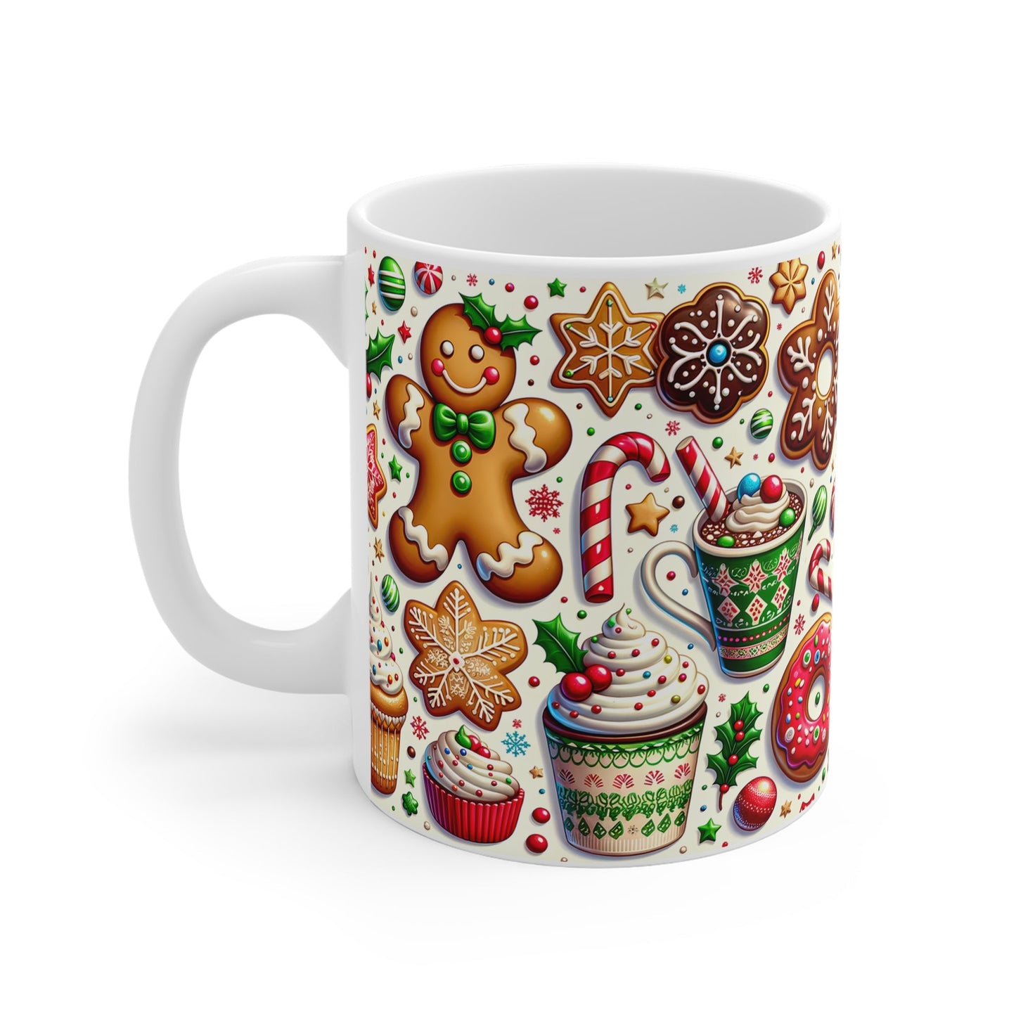 Gingerbread Christmas Mug - Mugarooz