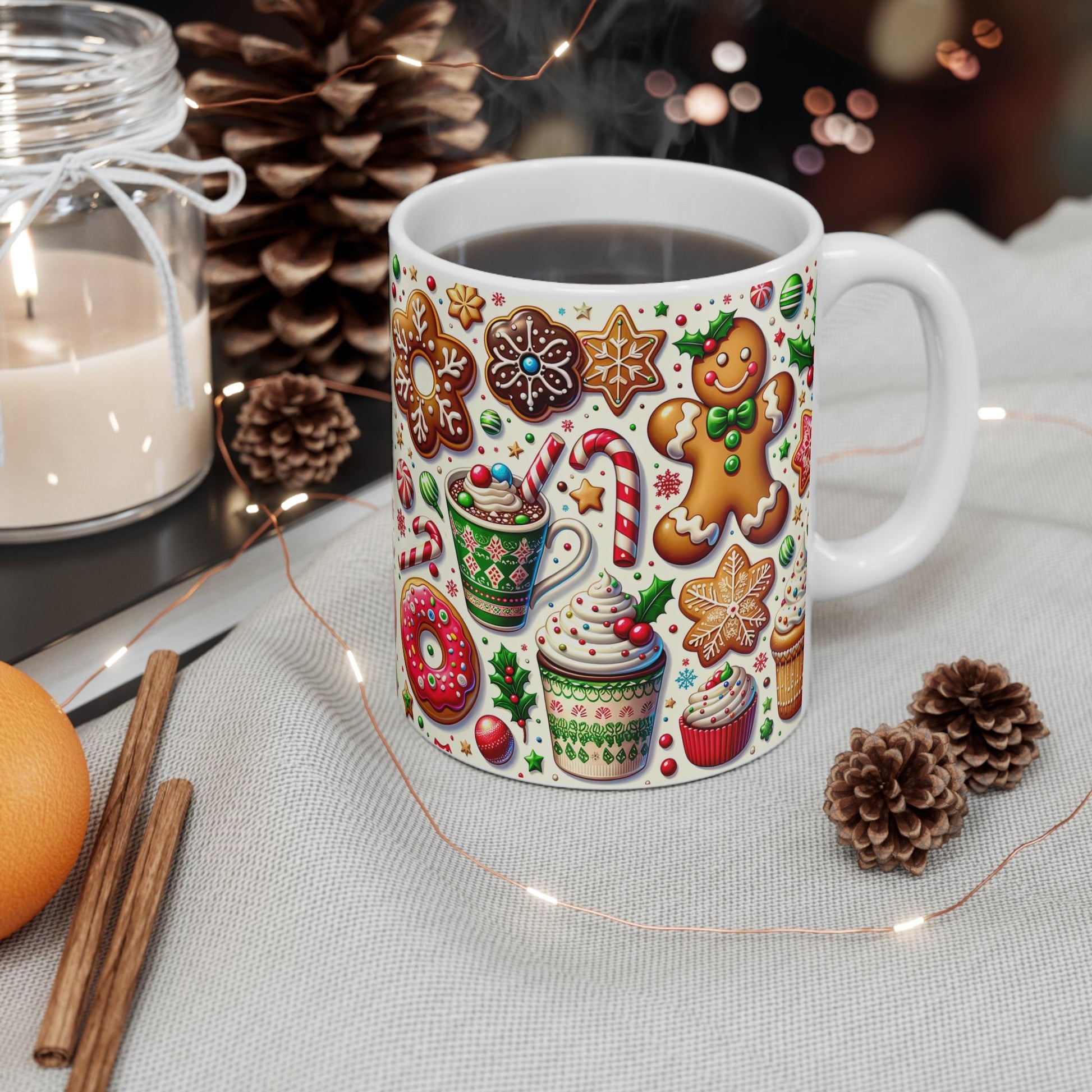 Gingerbread Christmas Mug - Mugarooz