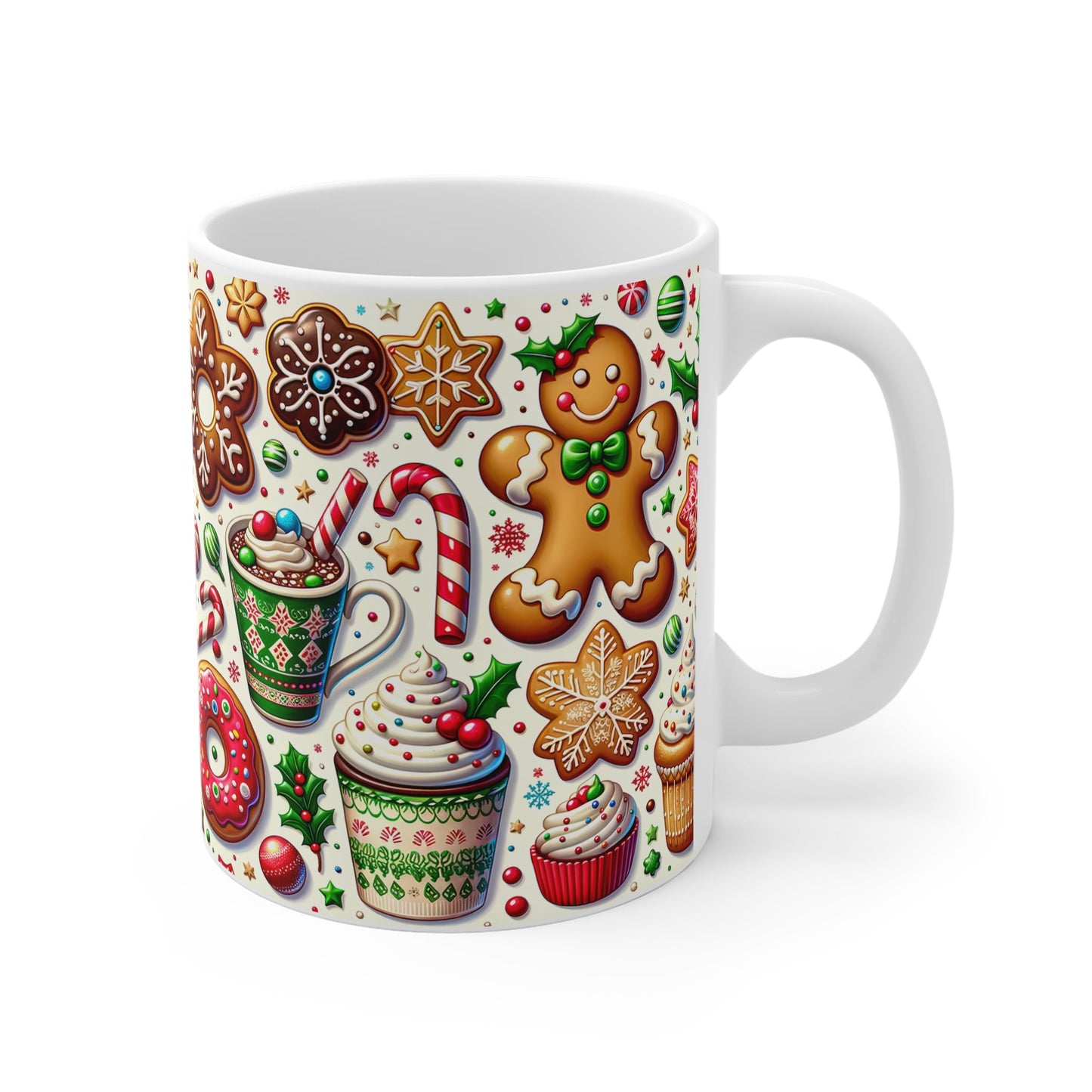 Gingerbread Christmas Mug - Mugarooz