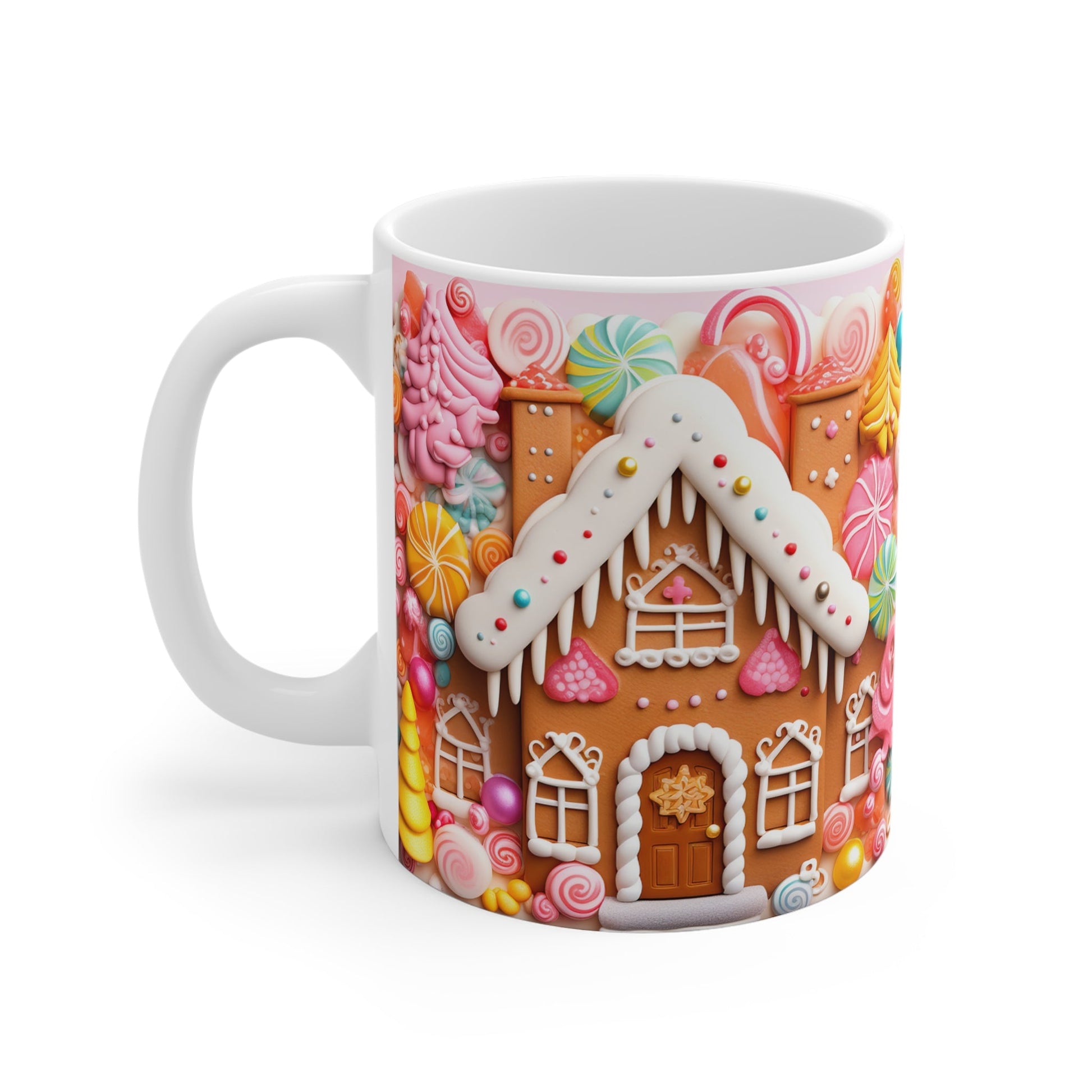 Gingerbread House Christmas Mug - Mugarooz