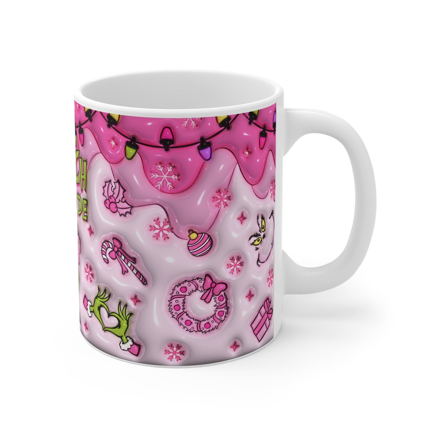 Grinch Mode Christmas Mug - Mugarooz