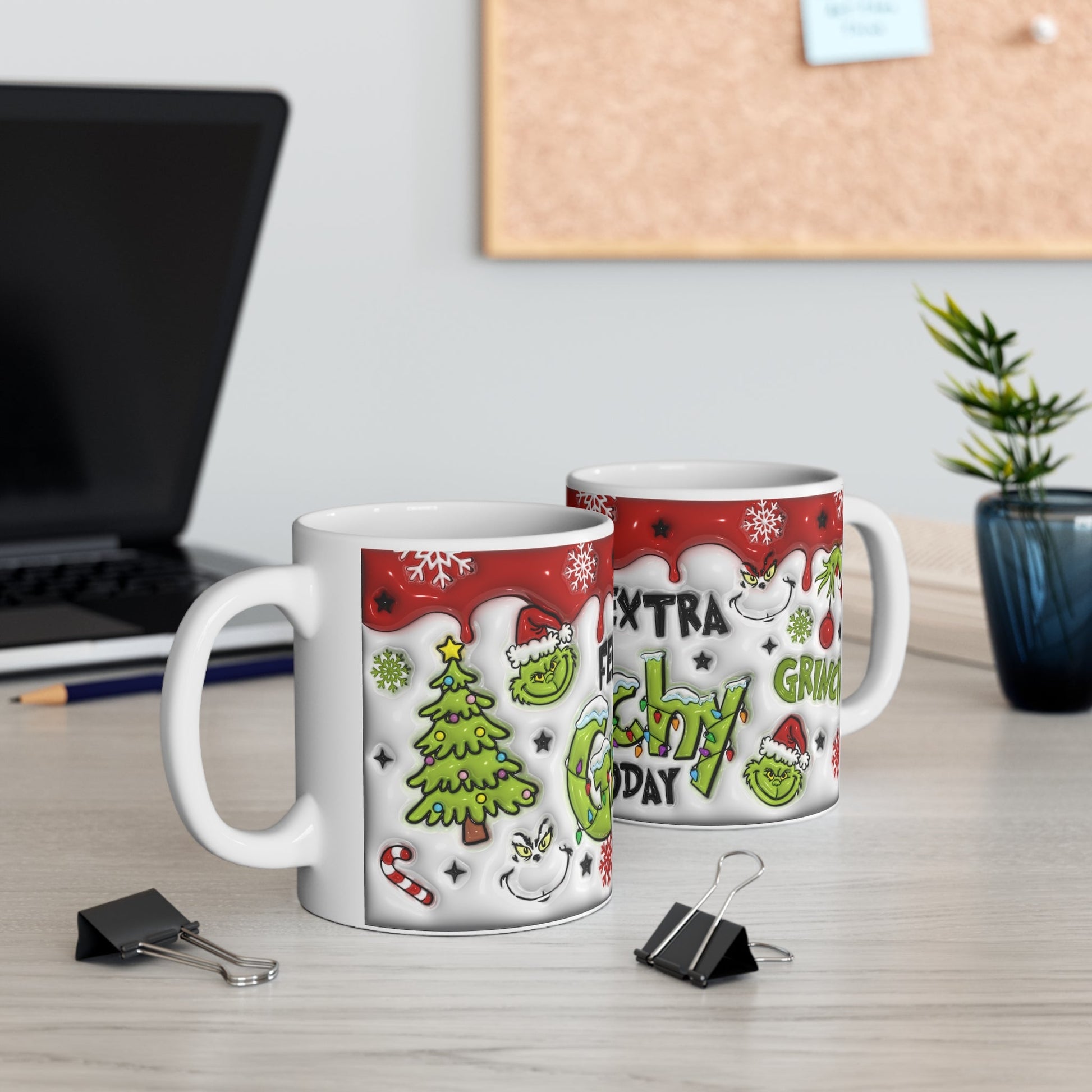 Grinchy Christmas Mug - Mugarooz