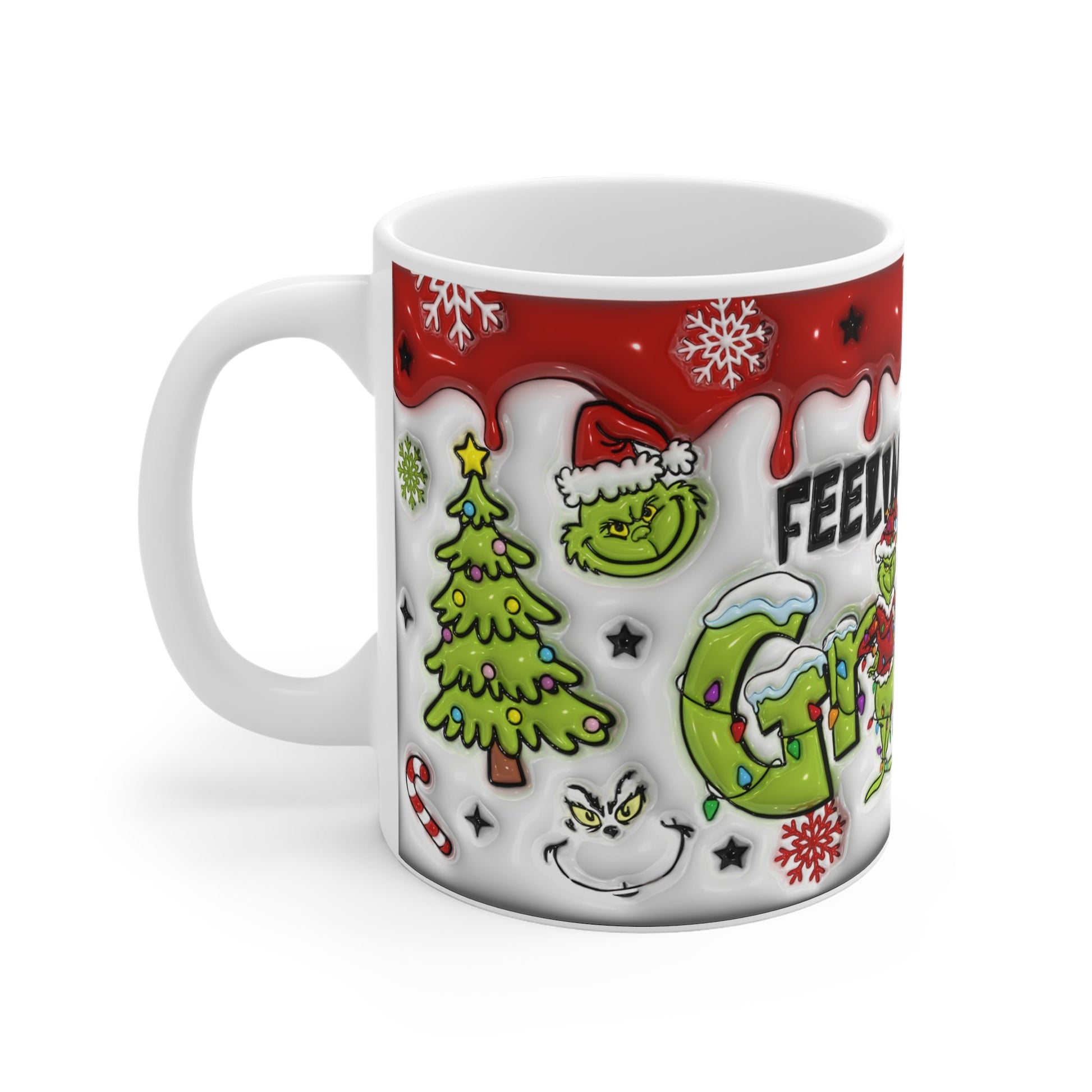 Grinchy Christmas Mug - Mugarooz