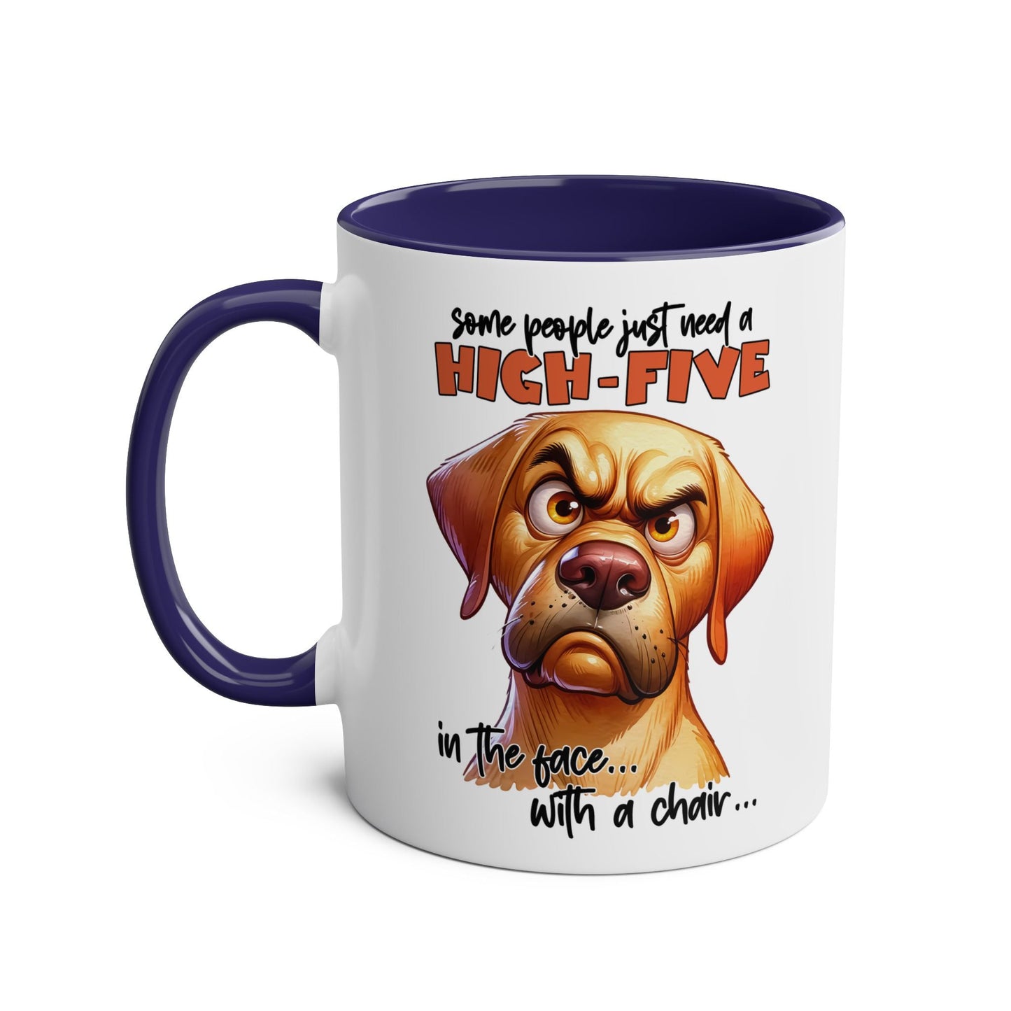 Get your morning started right with our High Five Fun Novelty Coffee Mug! This mug will add some fun and humour to your daily routine. Give it as a gift or keep it fMugarooz