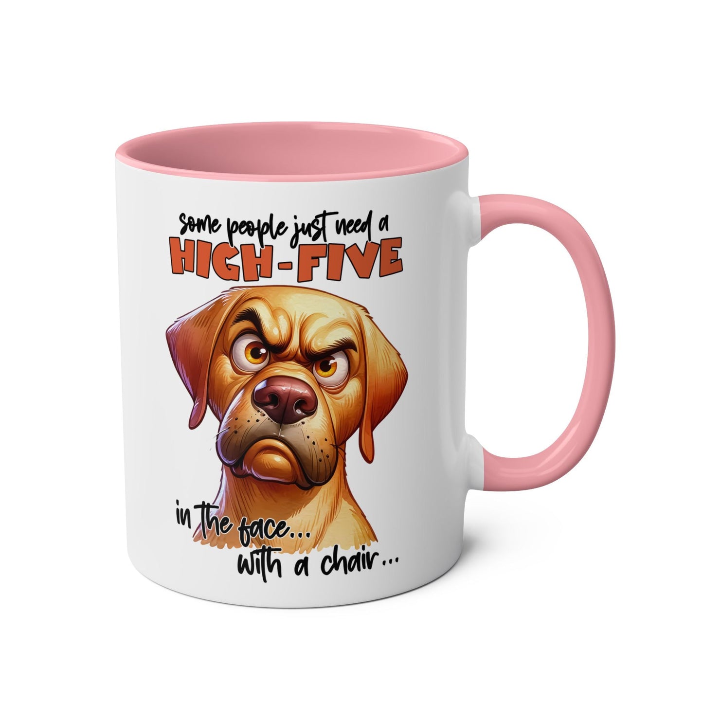 Get your morning started right with our High Five Fun Novelty Coffee Mug! This mug will add some fun and humour to your daily routine. Give it as a gift or keep it fMugarooz