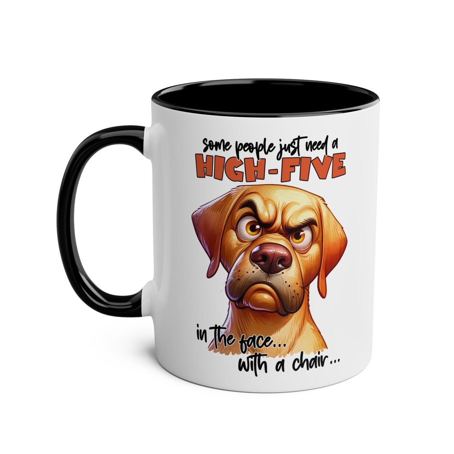 Get your morning started right with our High Five Fun Novelty Coffee Mug! This mug will add some fun and humour to your daily routine. Give it as a gift or keep it fMugarooz